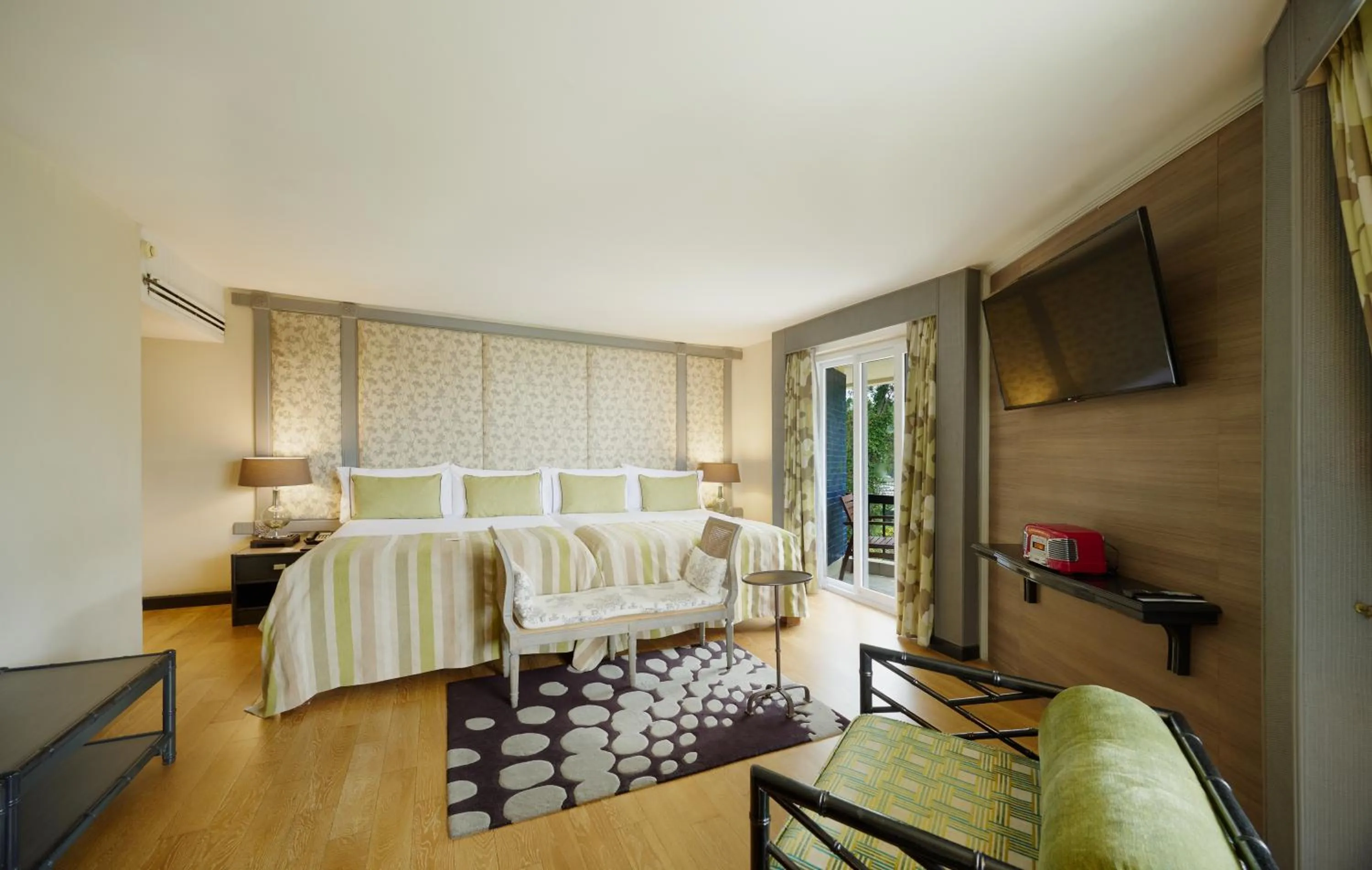 Bed in Siam Bayshore Resort Pattaya