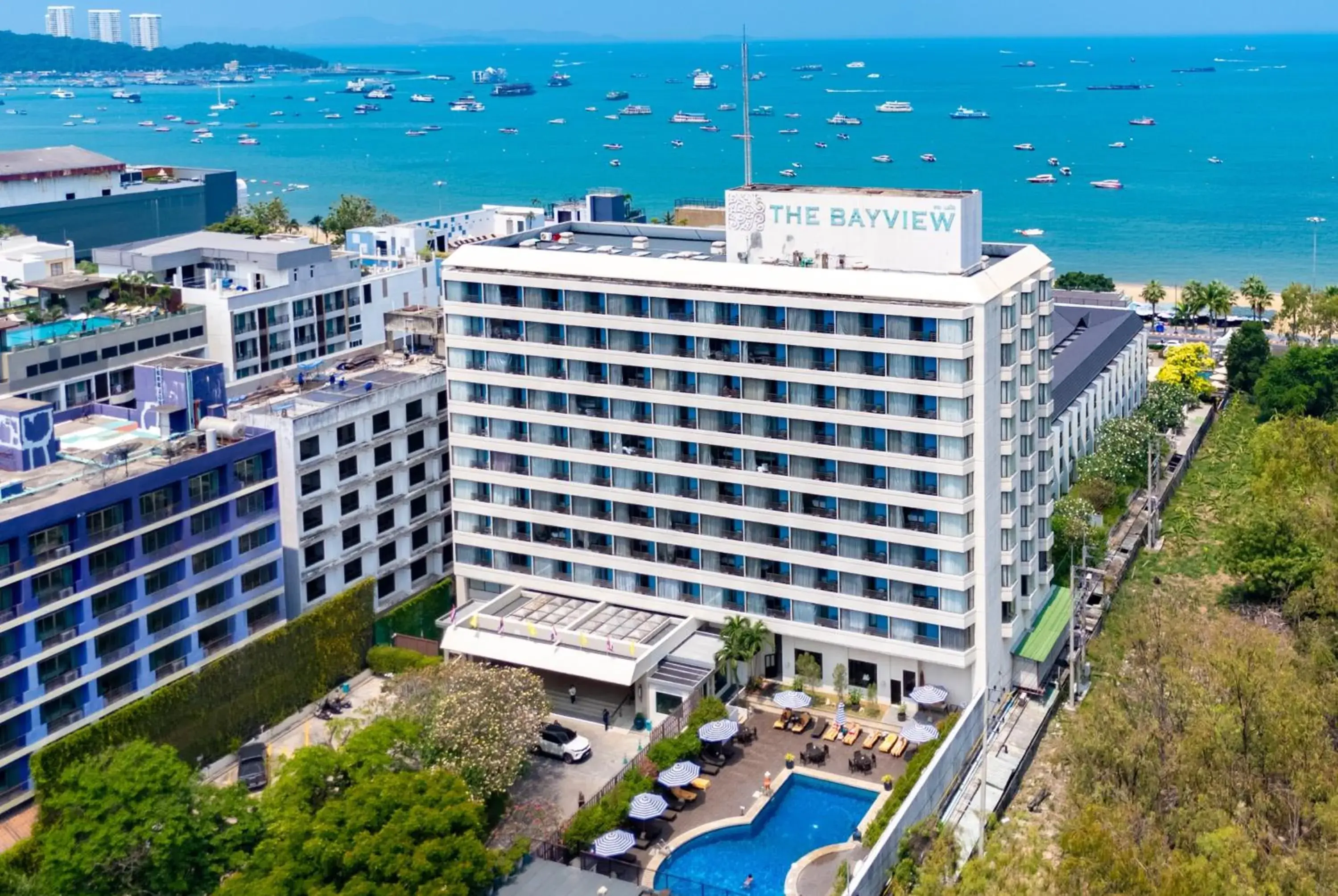 Property building in The Bayview Hotel Pattaya Property building in The Bayview Hotel Pattaya