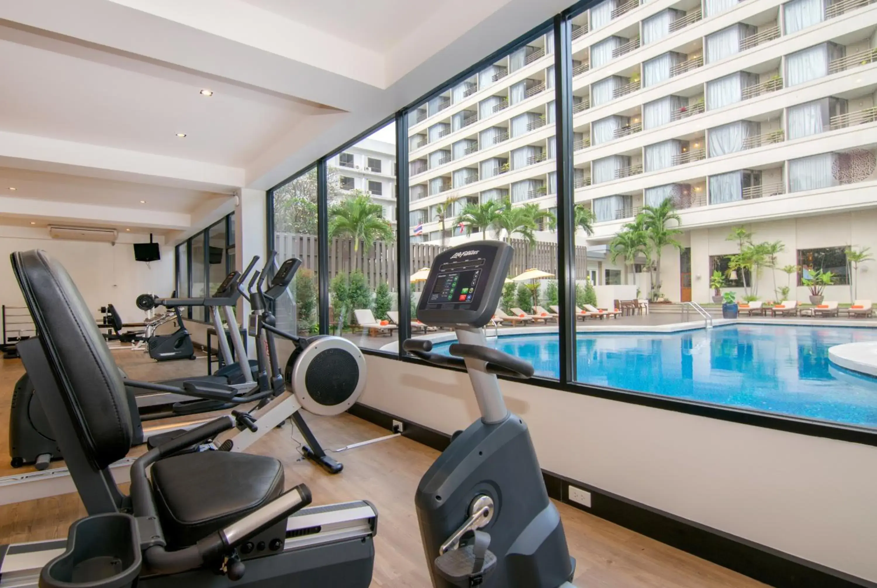 Fitness centre/facilities in The Bayview Hotel Pattaya Fitness centre/facilities in The Bayview Hotel Pattaya