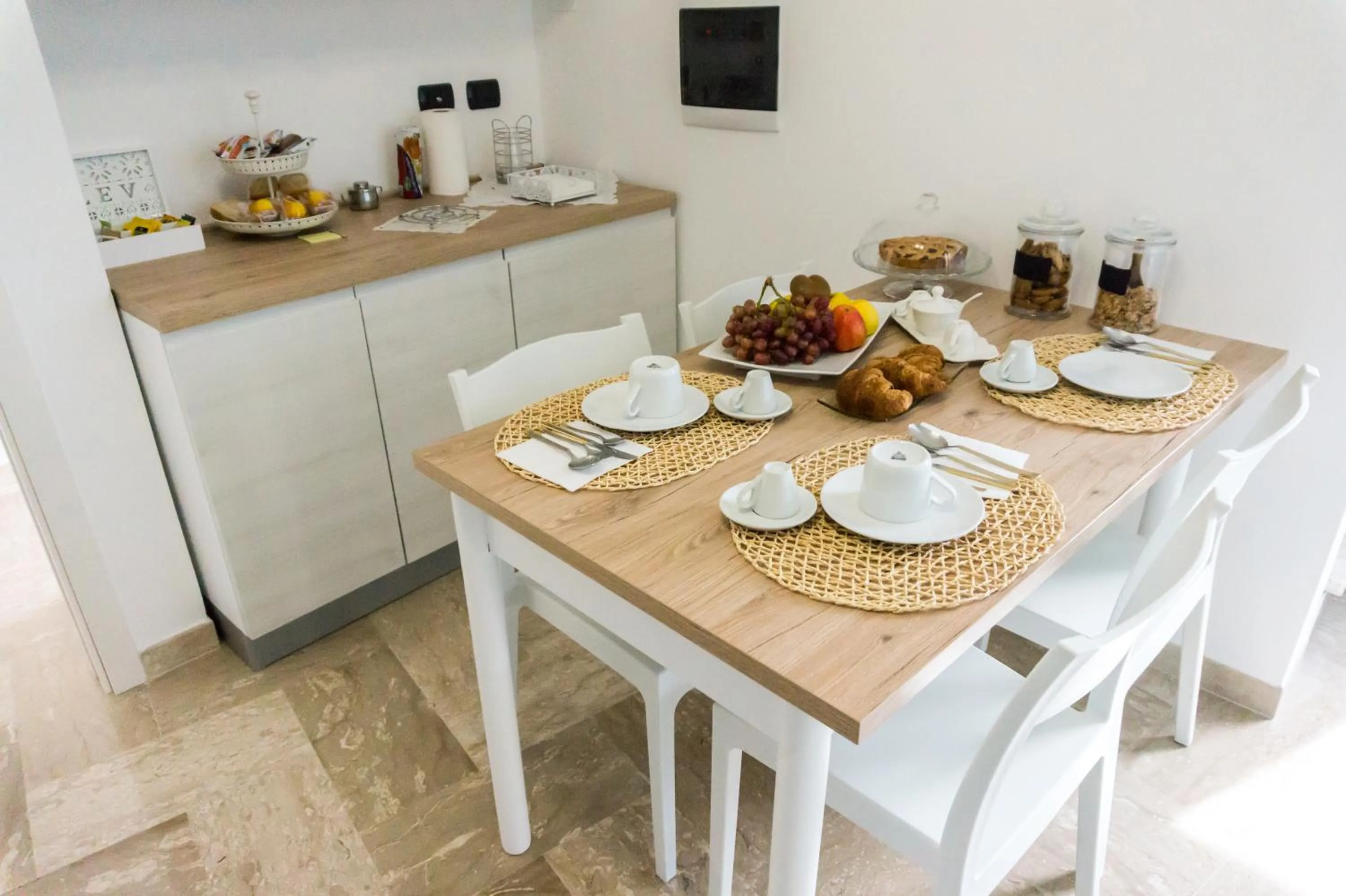 Communal kitchen in B&B Le Terrazze