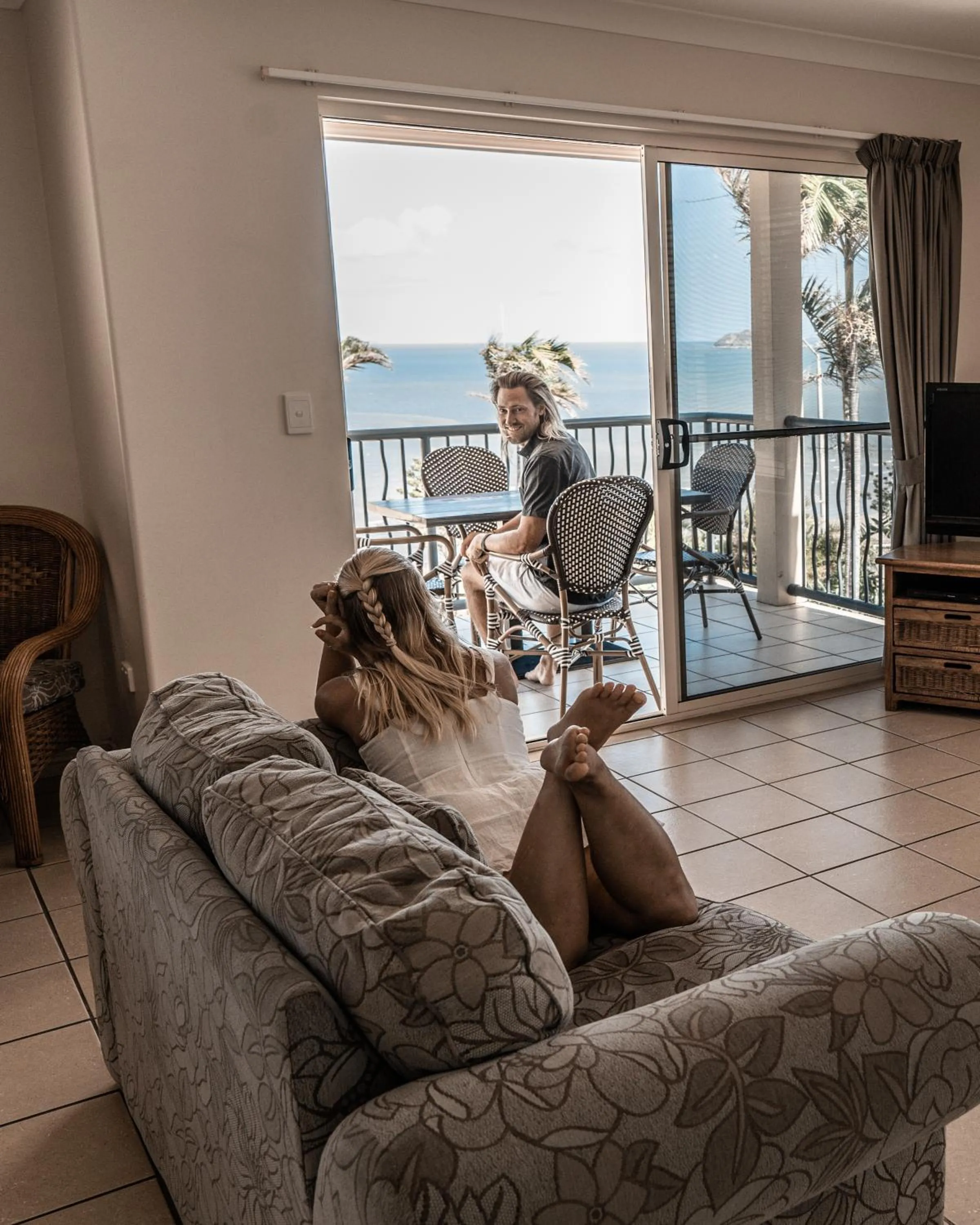 Living room in Villa Mar Colina