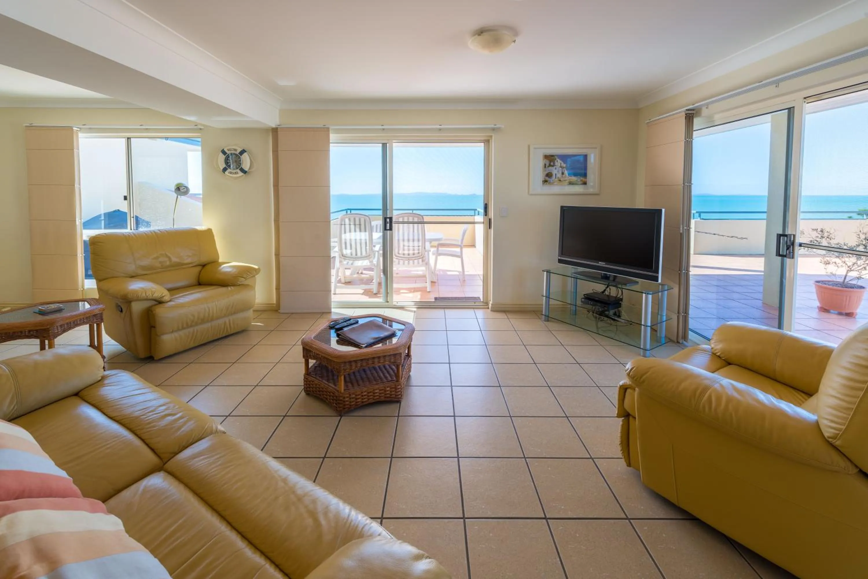 Living room in Villa Mar Colina