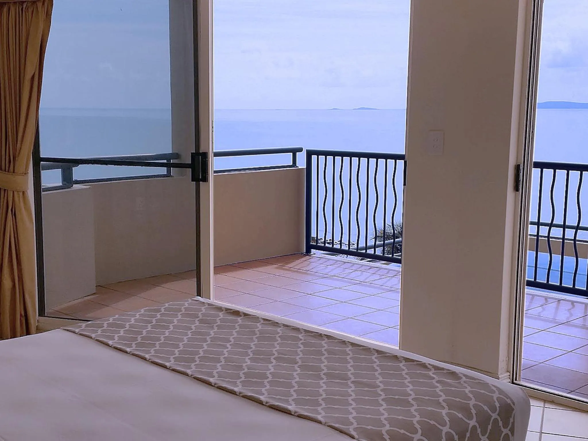 Balcony/Terrace, Bed in Villa Mar Colina