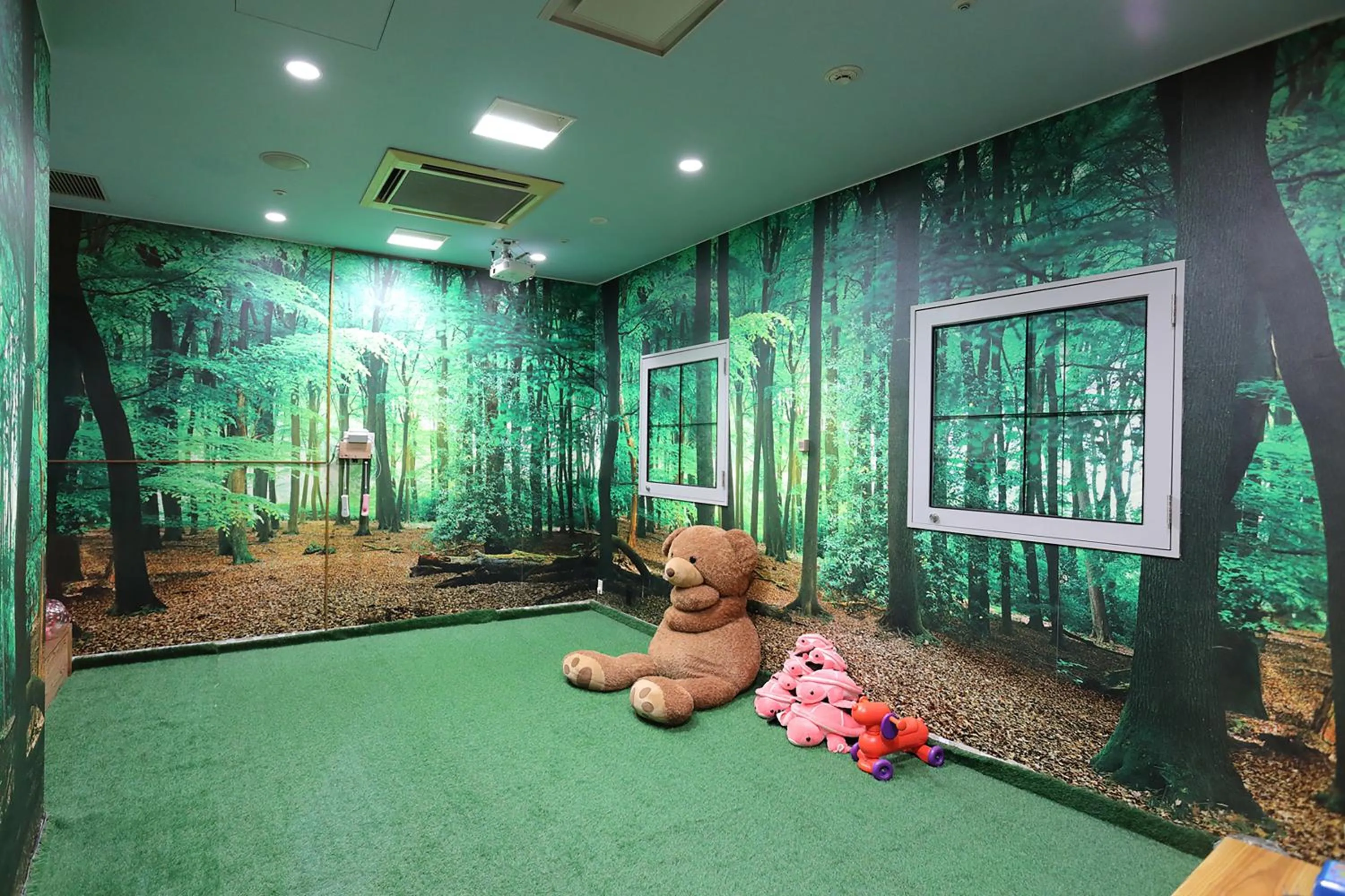 Children play ground in Hilton Niseko Village