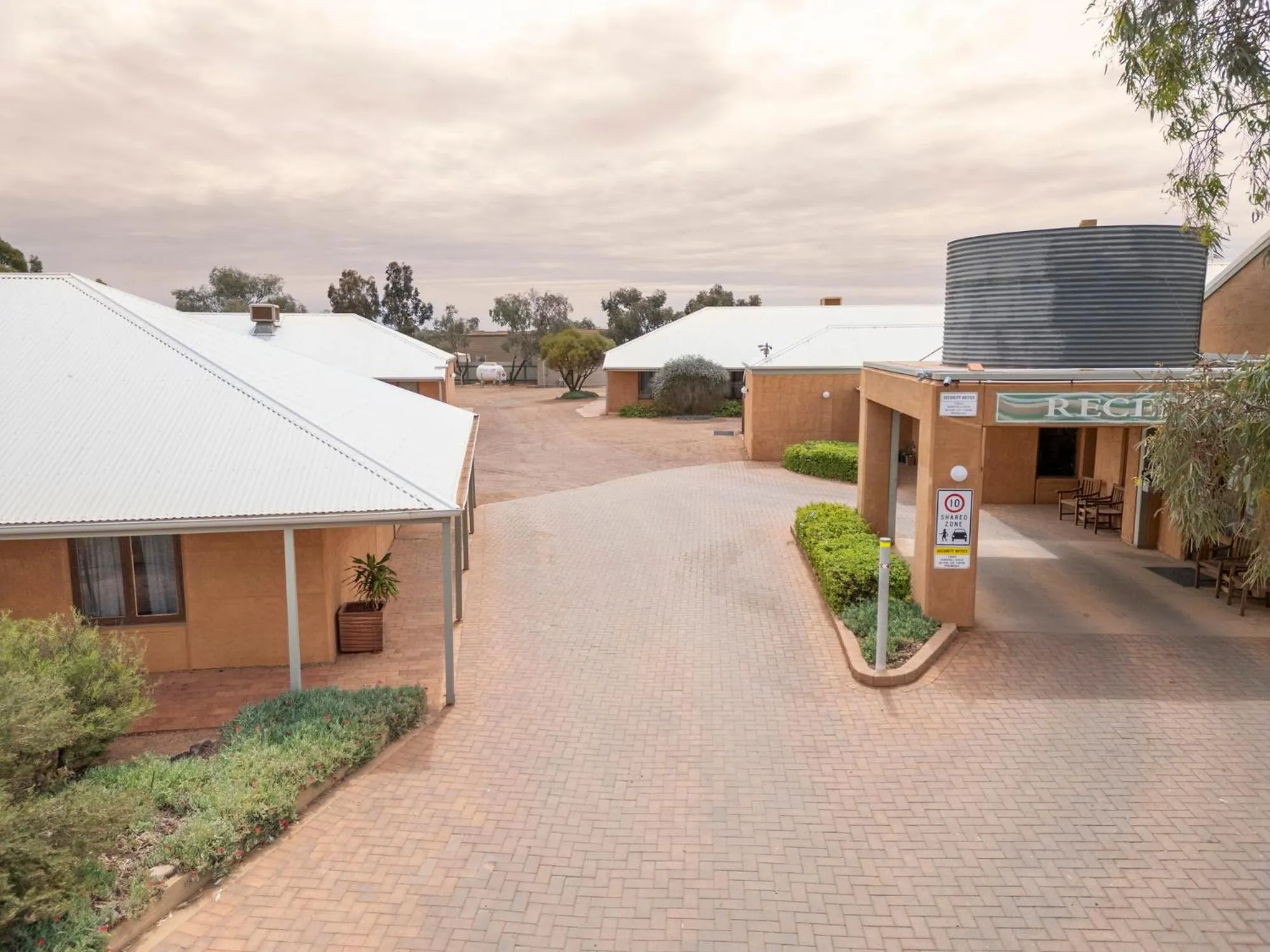 Bird's eye view in Mud Hut Motel