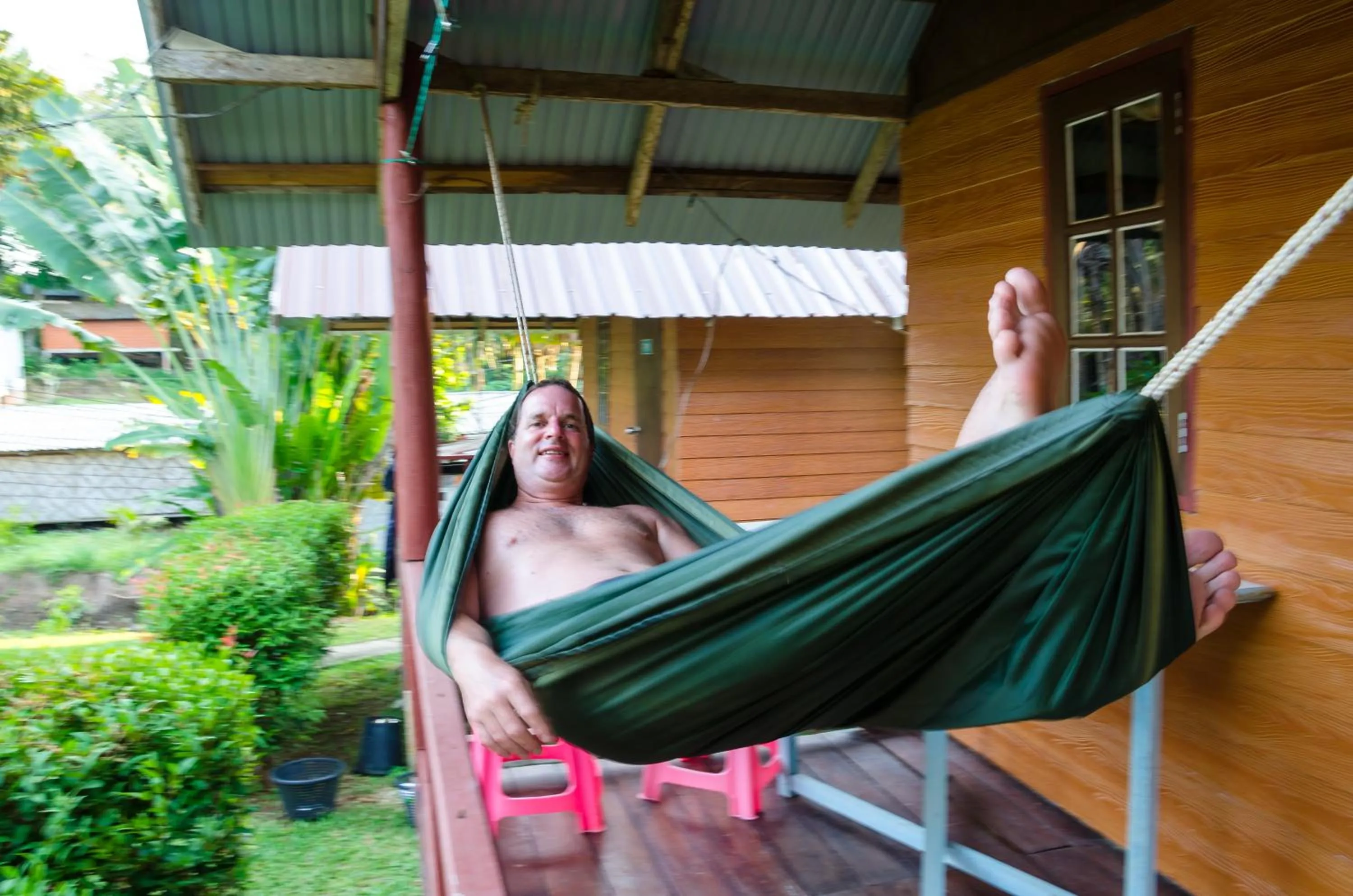 Balcony/Terrace in Nature Beach Resort, Koh Lanta