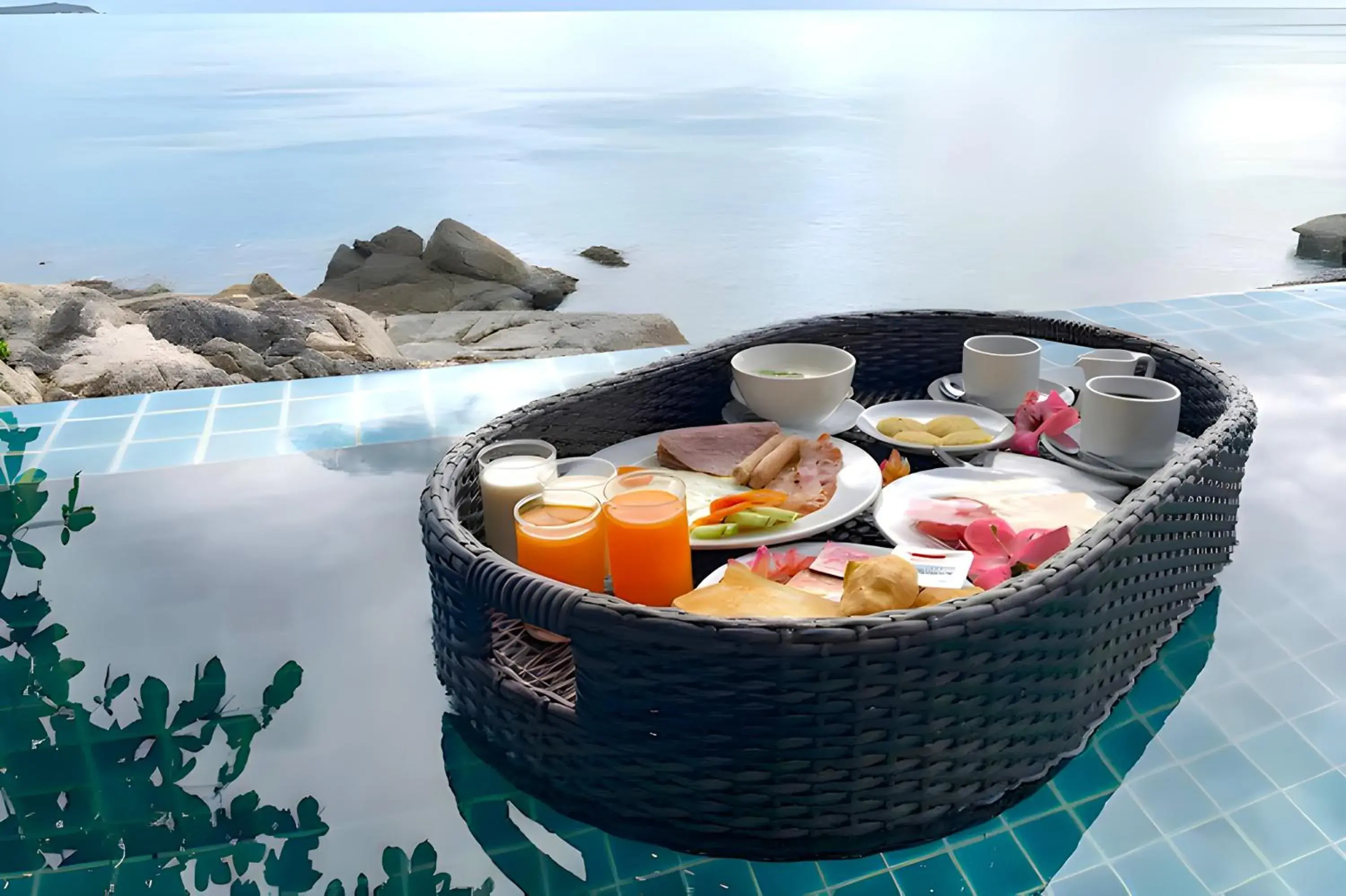 Breakfast in Baan Hin Sai Resort & Spa Breakfast in Baan Hin Sai Resort & Spa