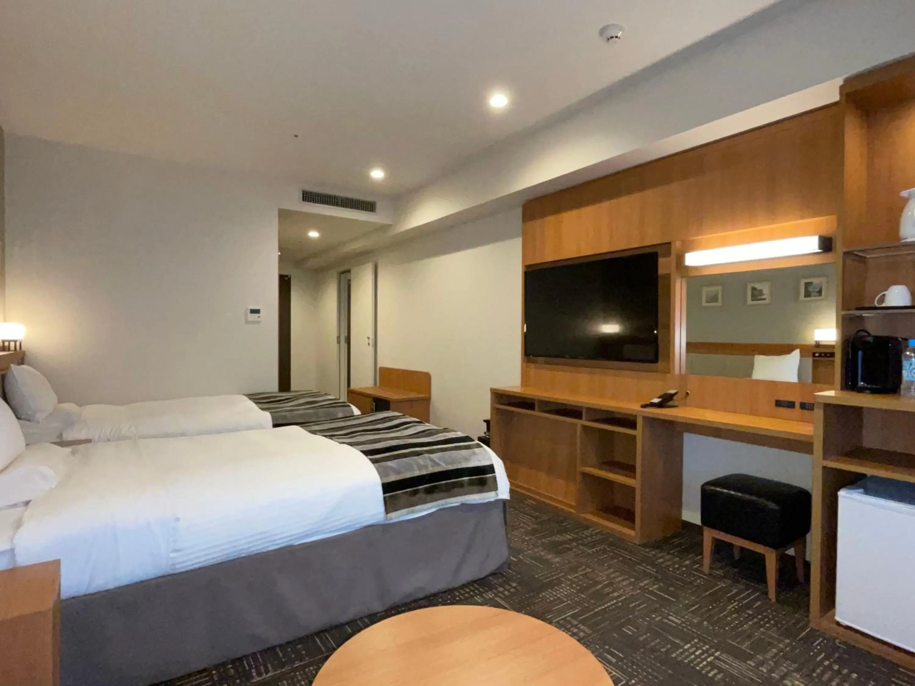 Photo of the whole room, Bed in Hakodate Kokusai Hotel