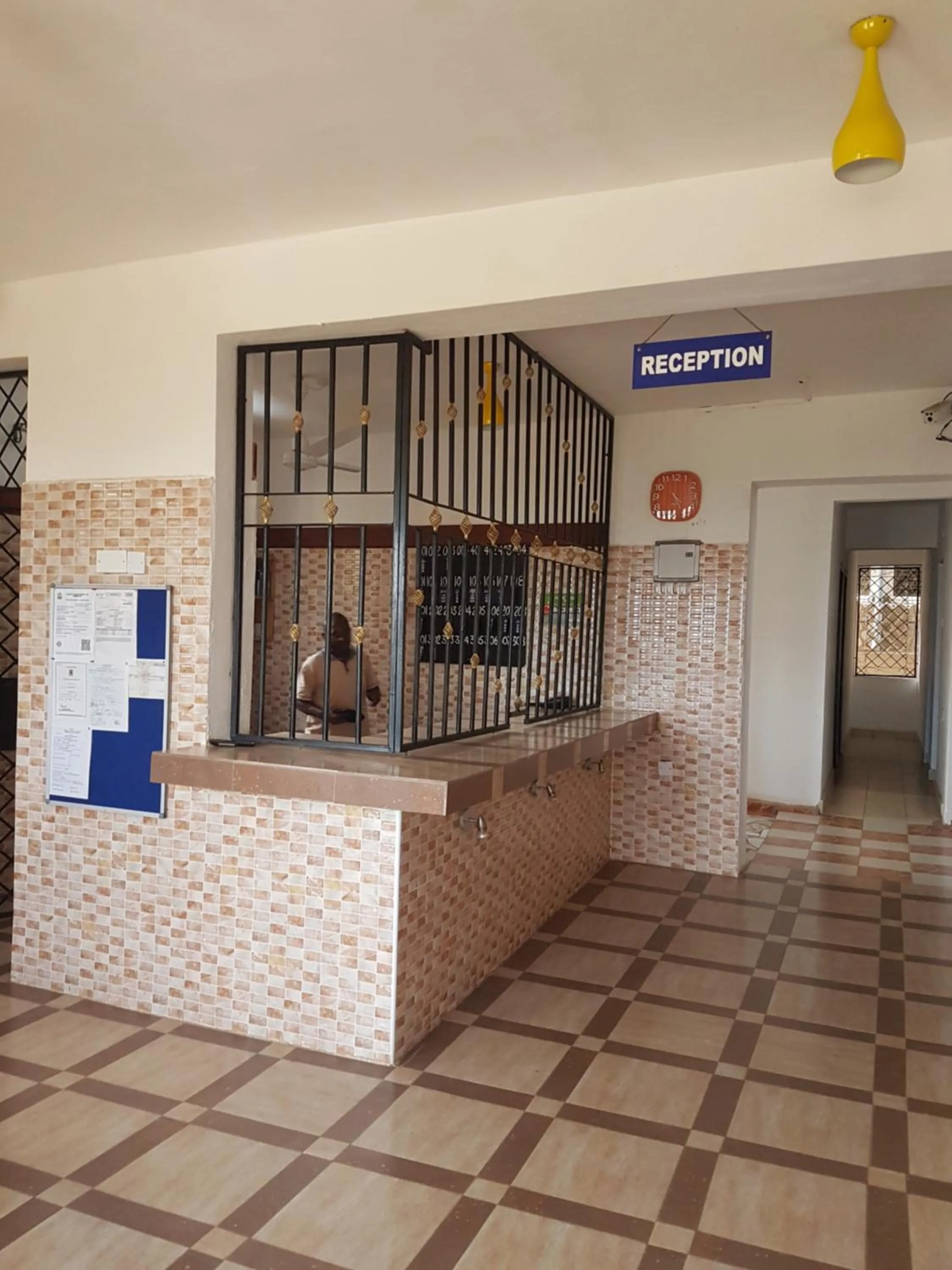 Lobby or reception in Golden Guest House- Miritini