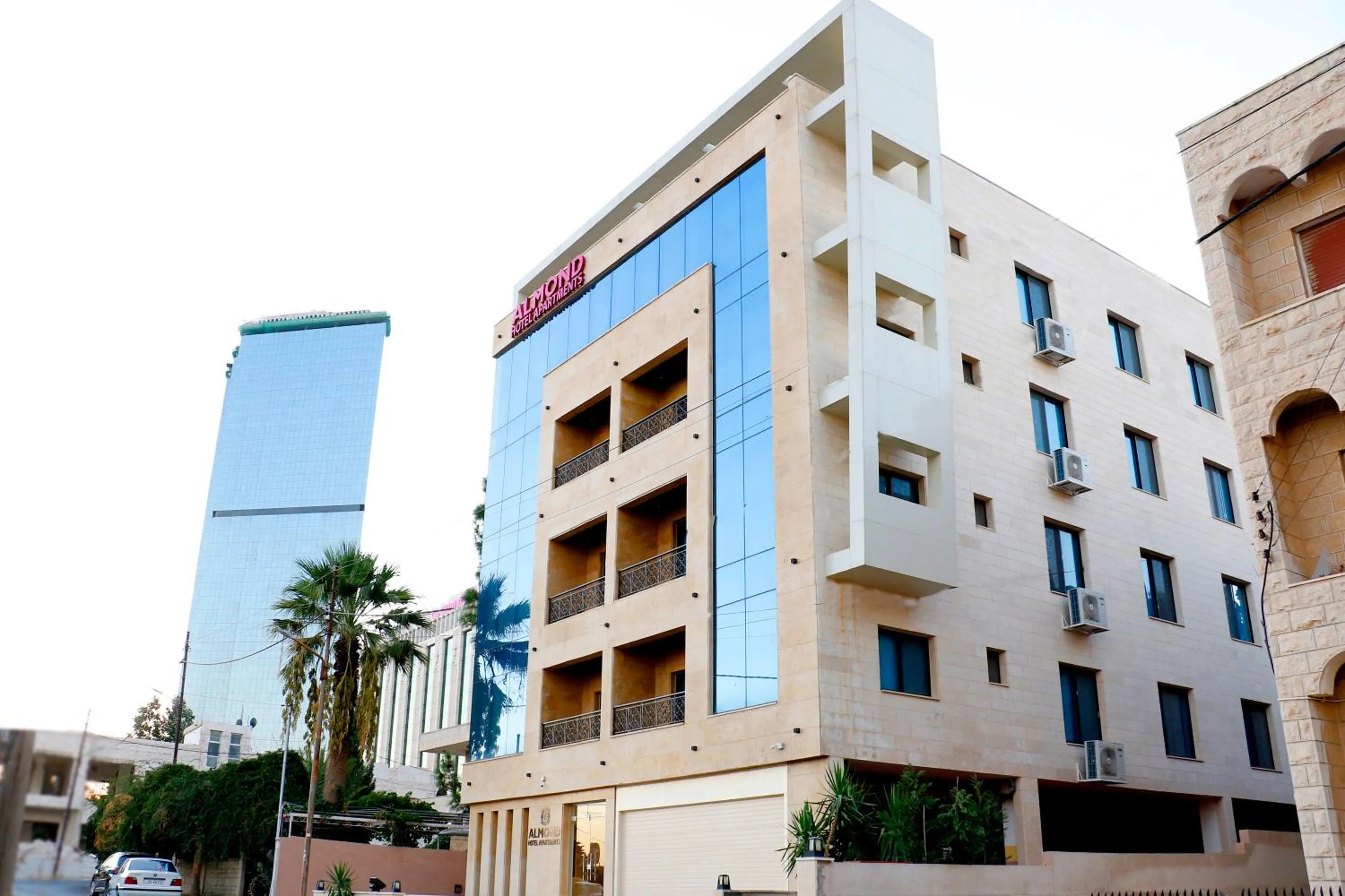 Property building in Almond Hotel Apartments