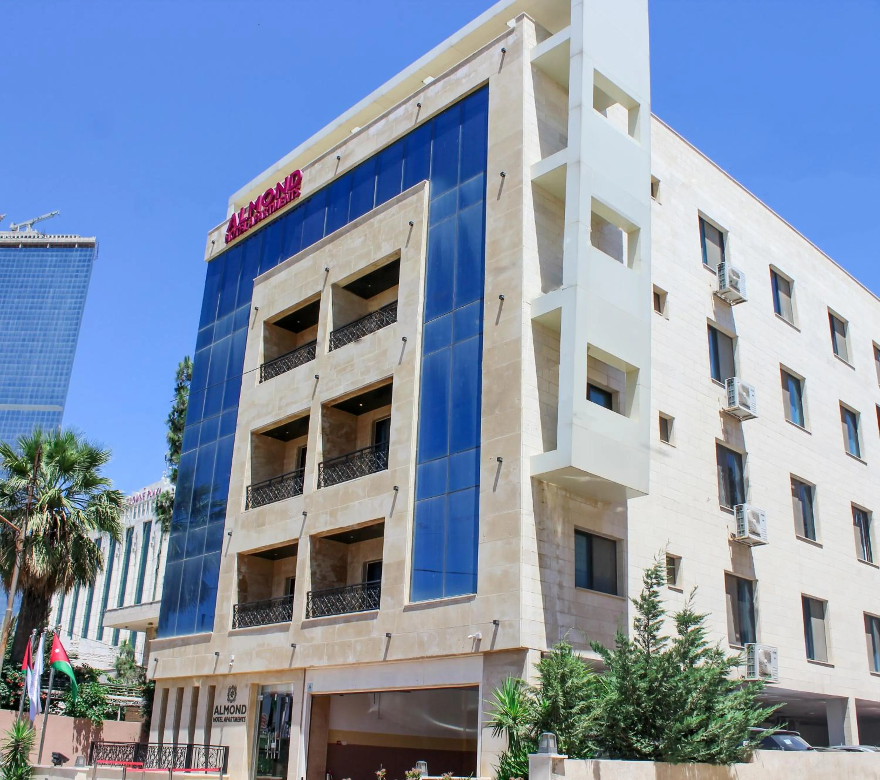 Property building in Almond Hotel Apartments