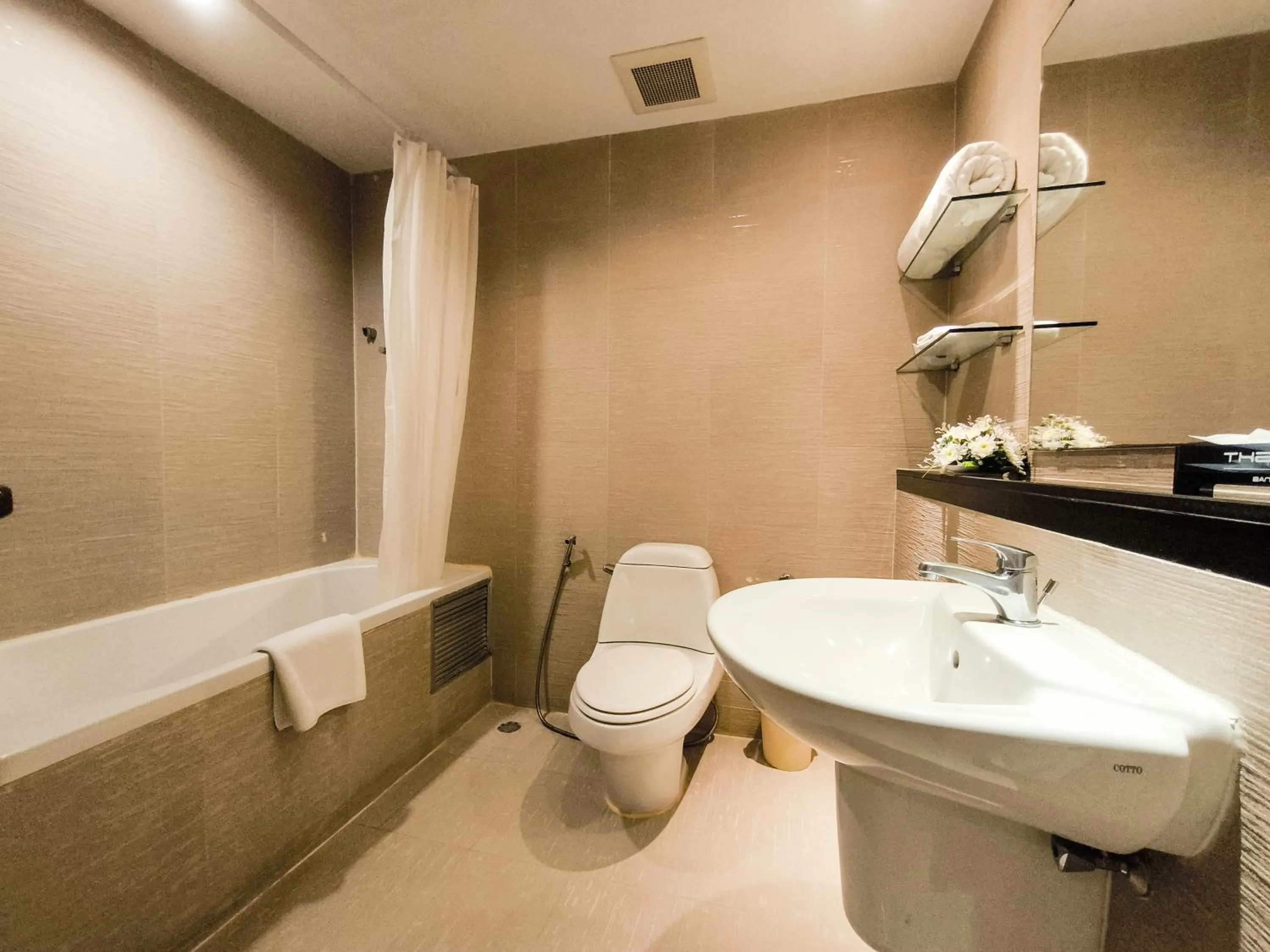 Toilet in The Key Bangkok Hotel