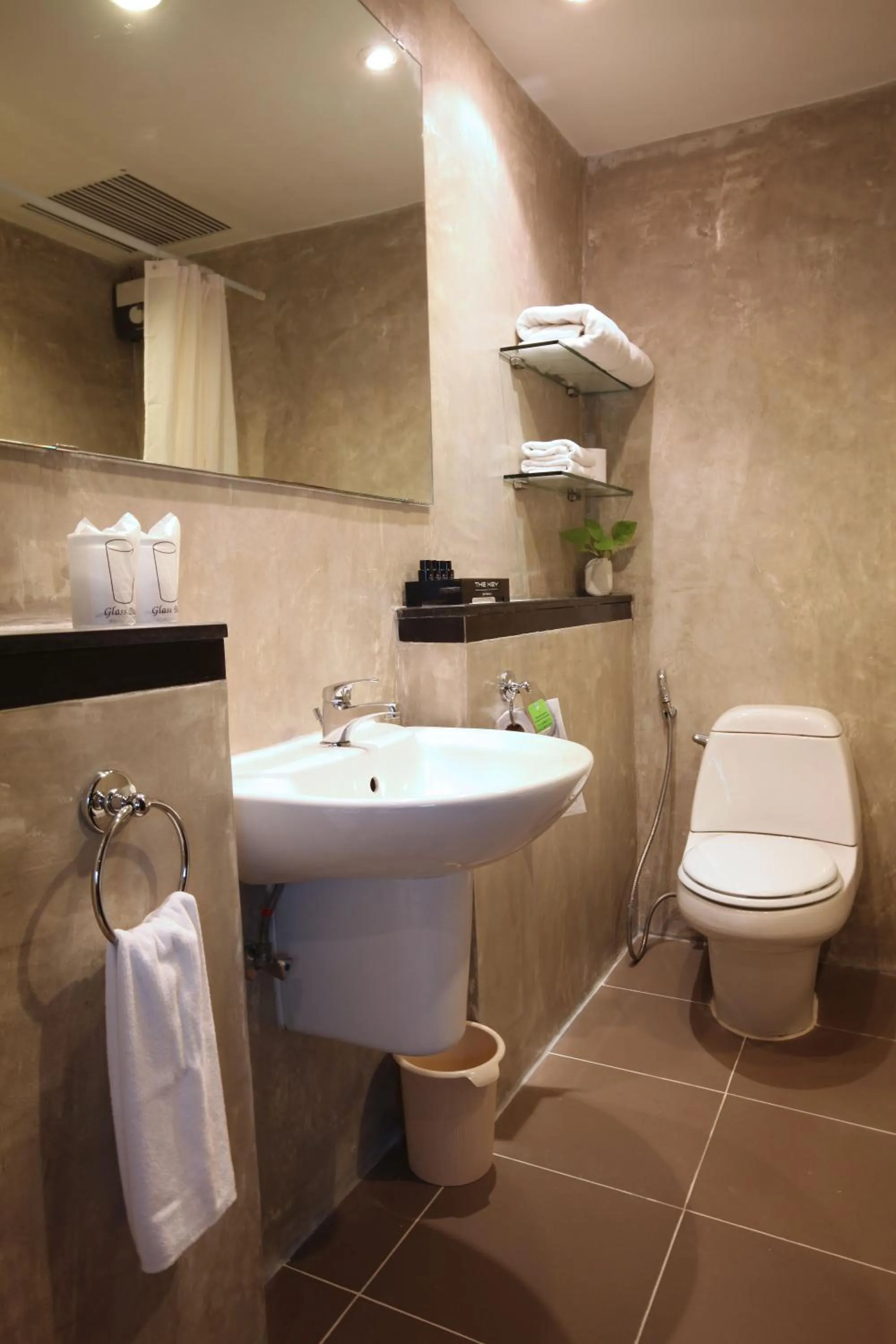 Bathroom in The Key Bangkok Hotel