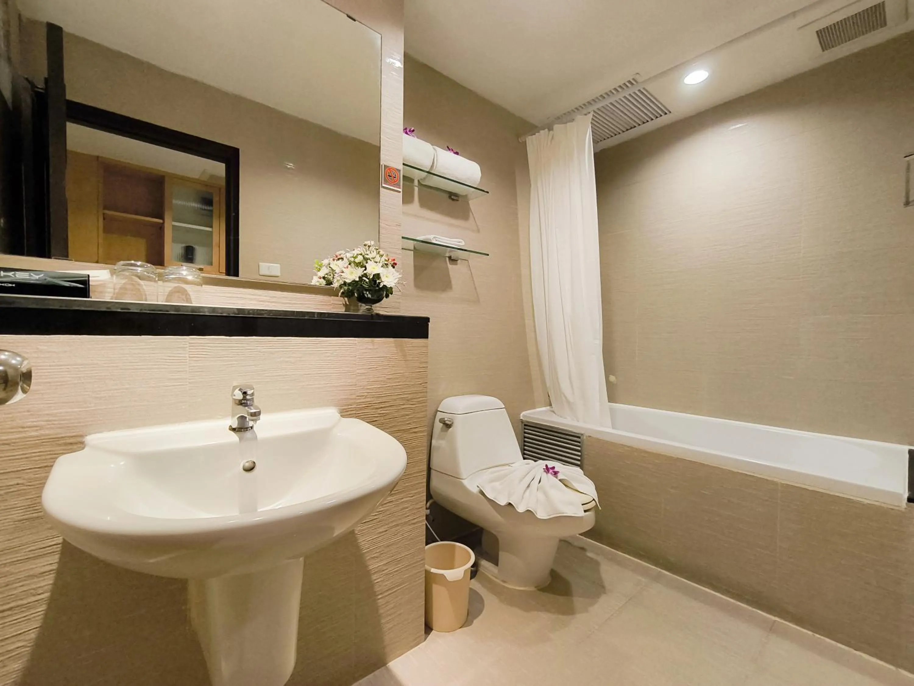 Toilet in The Key Bangkok Hotel