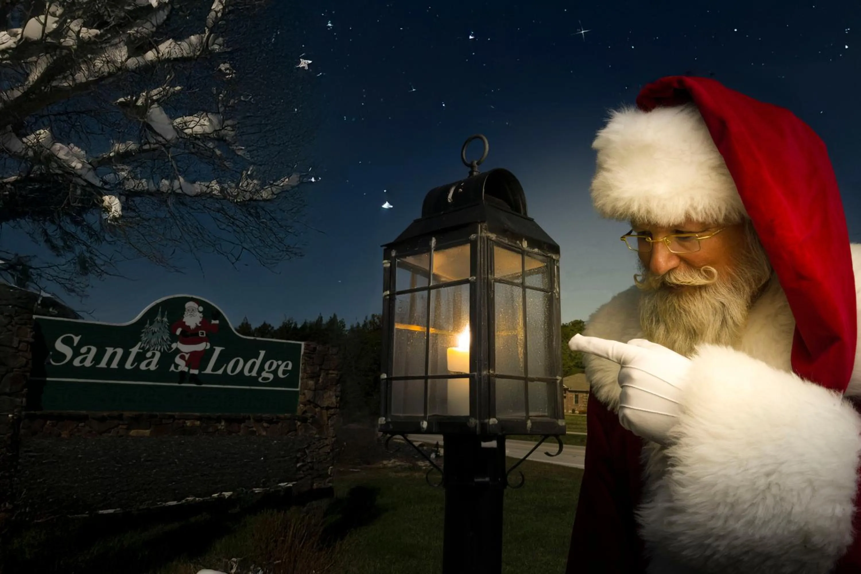 Logo/Certificate/Sign in Santa's Lodge