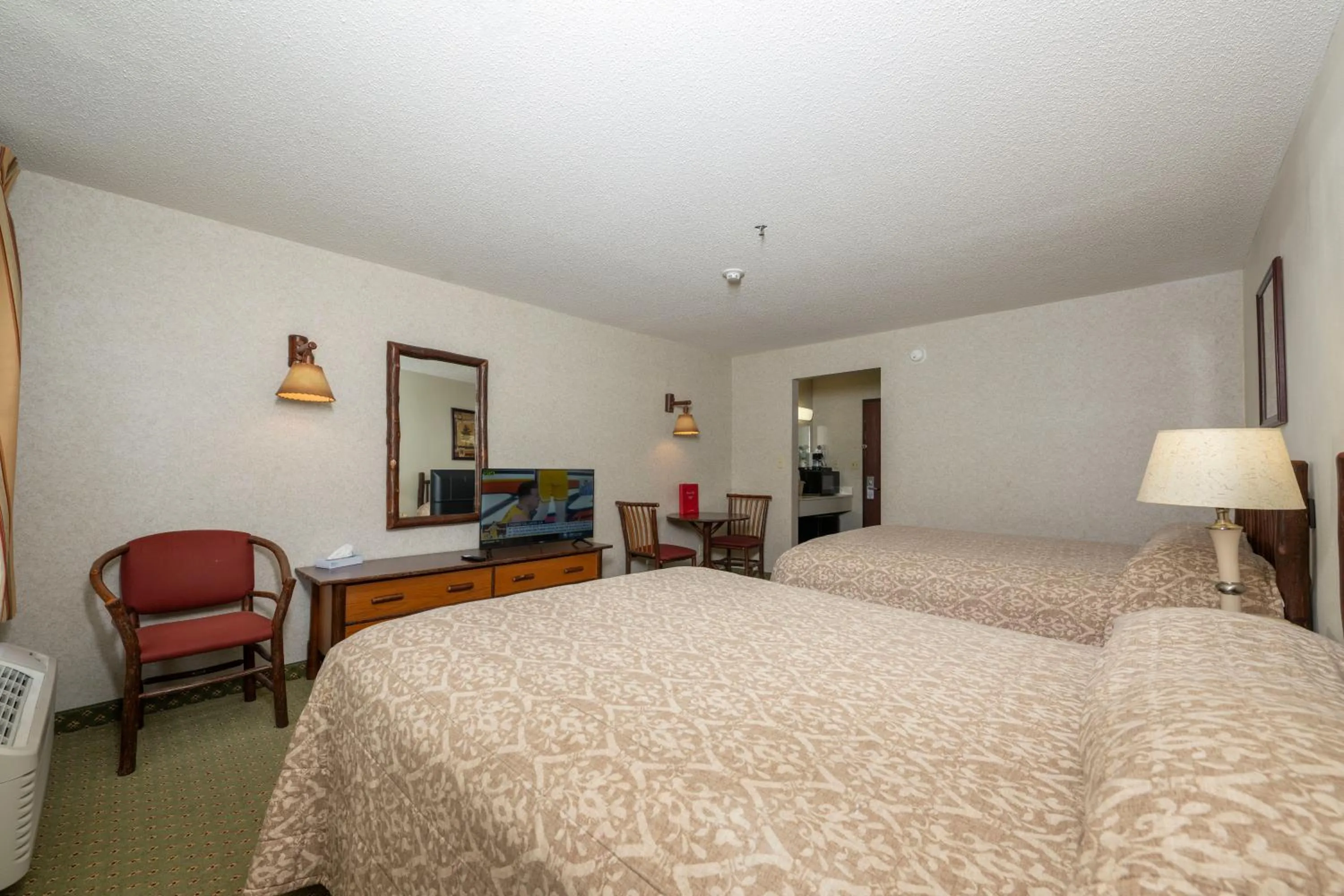 Bedroom, Bed in Santa's Lodge