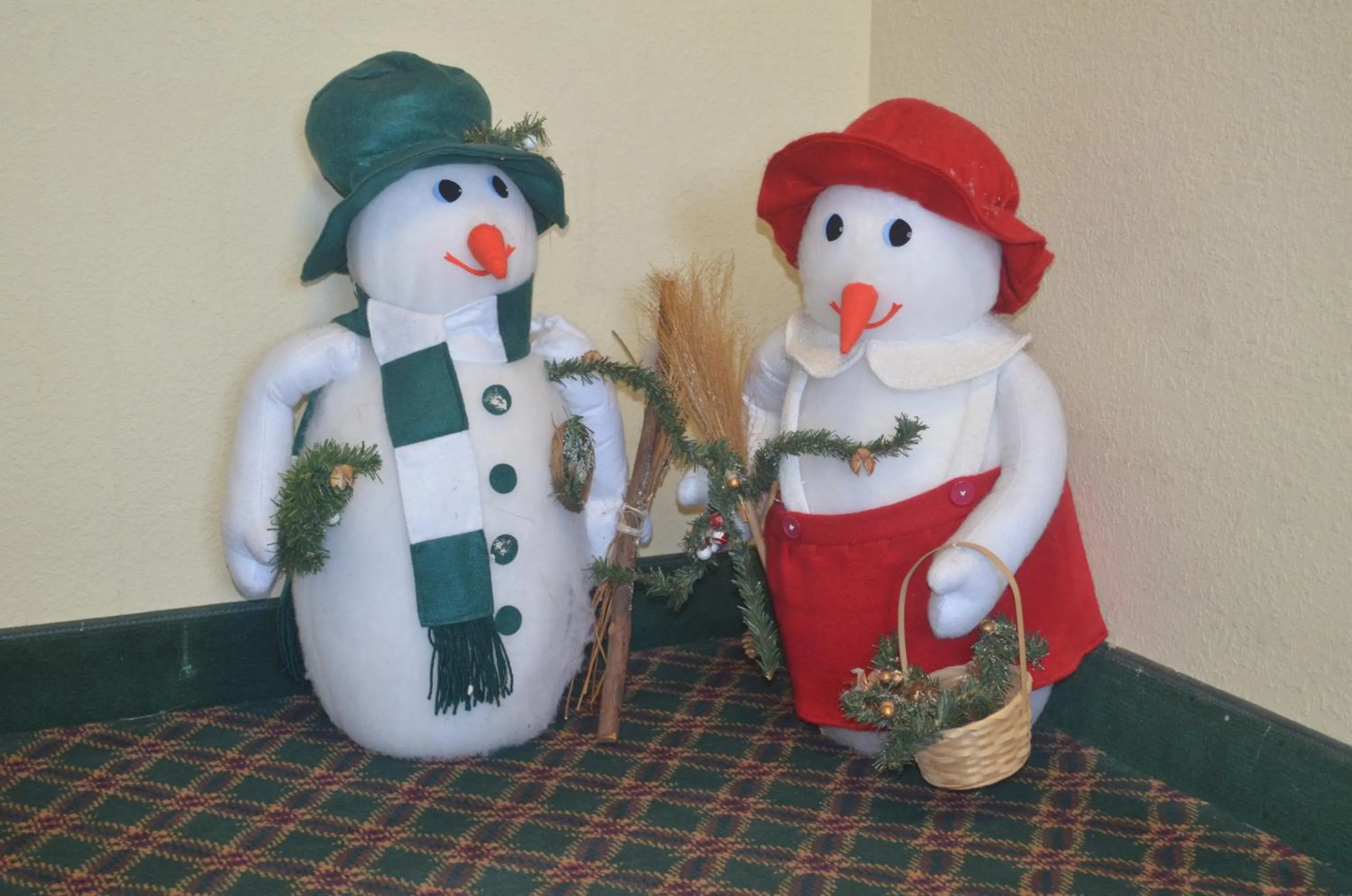 Decorative detail in Santa's Lodge