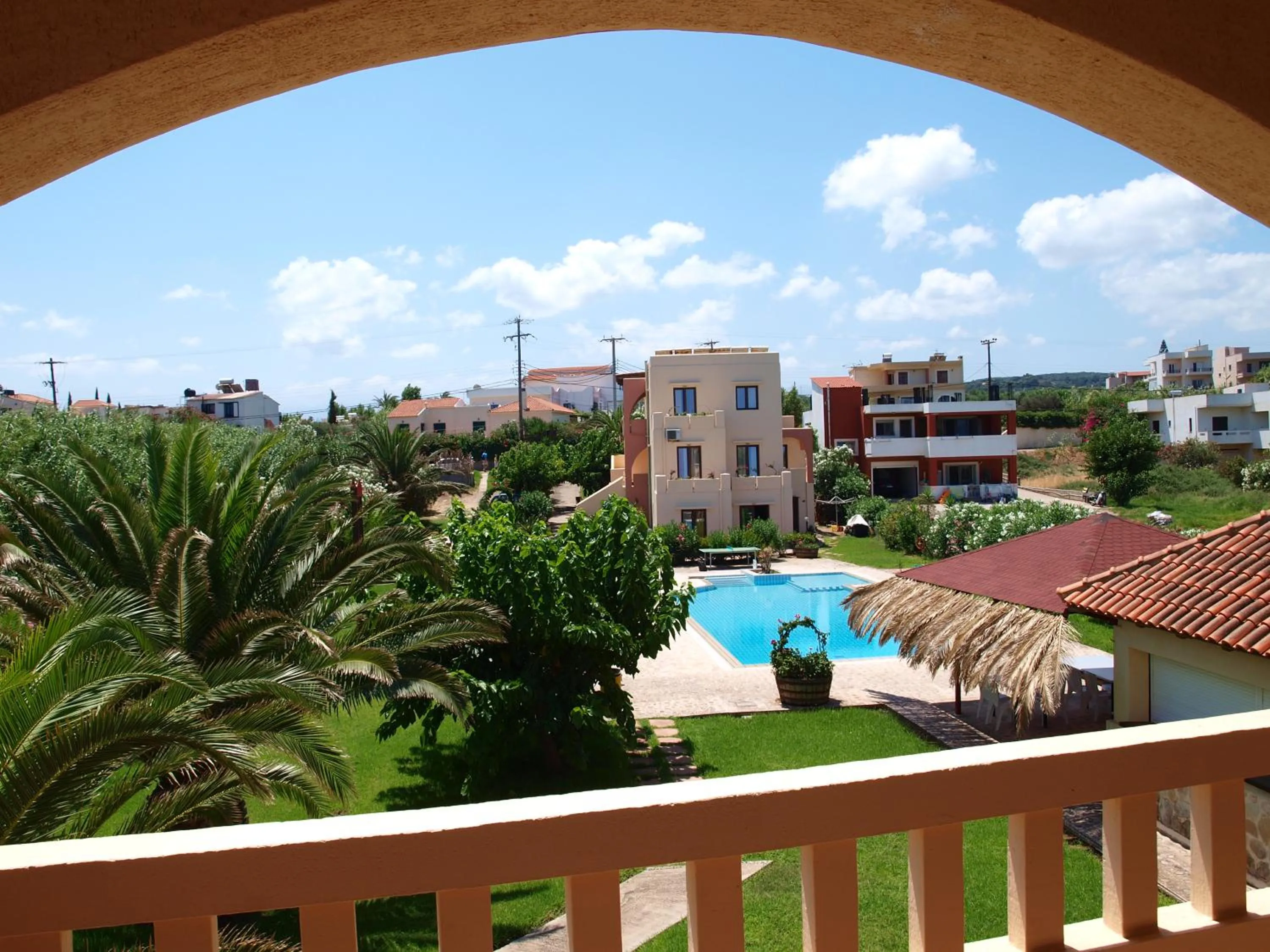 Balcony/Terrace in Villa Rita Apartments A