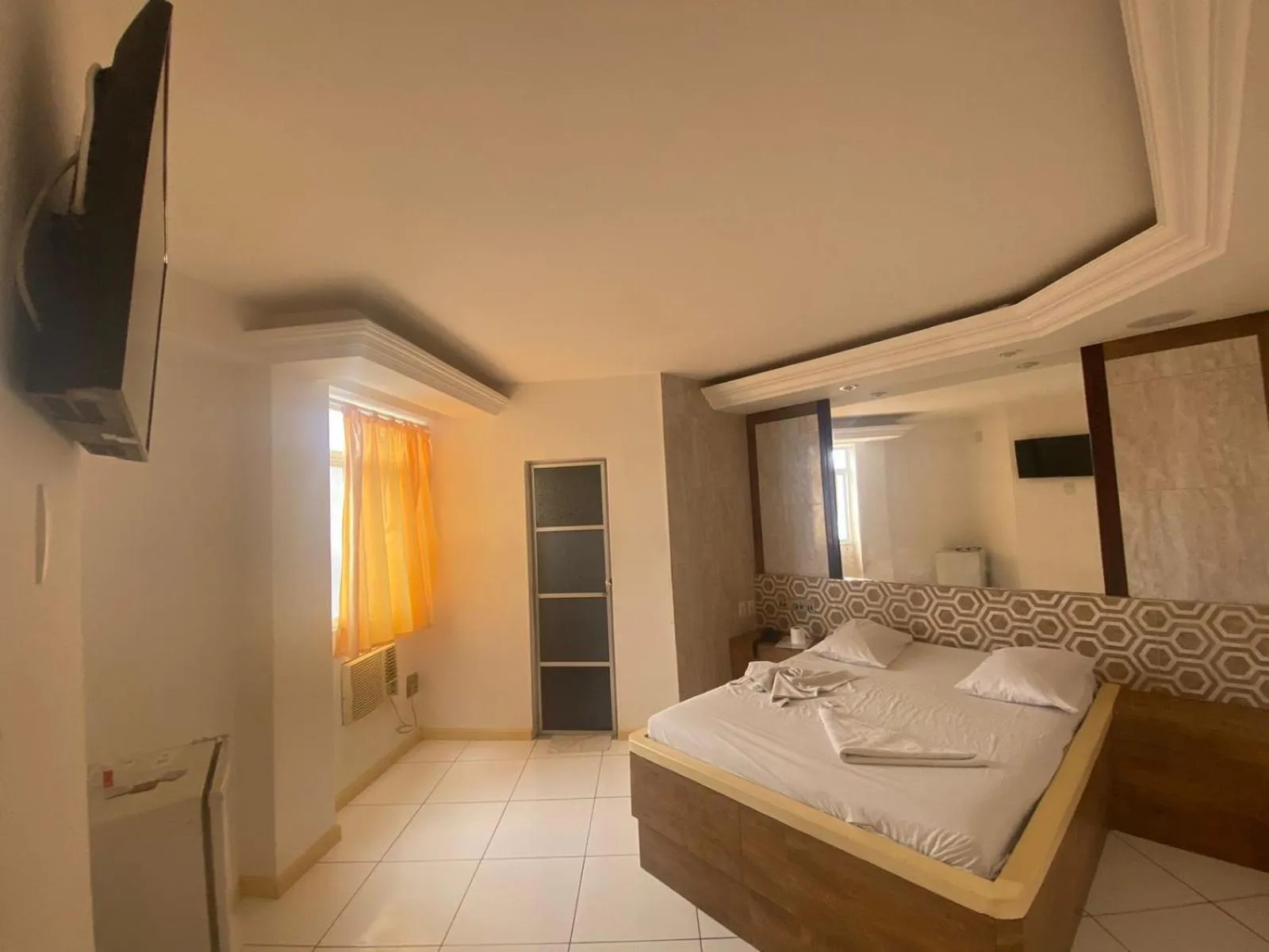 Bed in Hotel Novo Plano