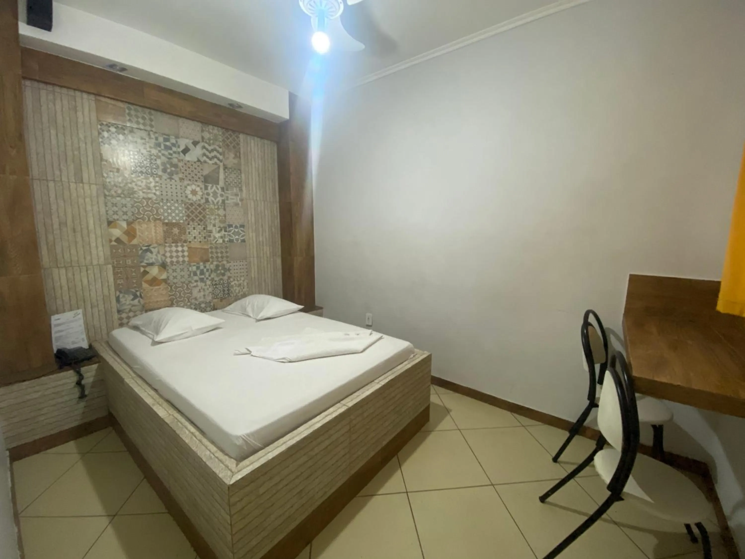 Bed in Hotel Novo Plano