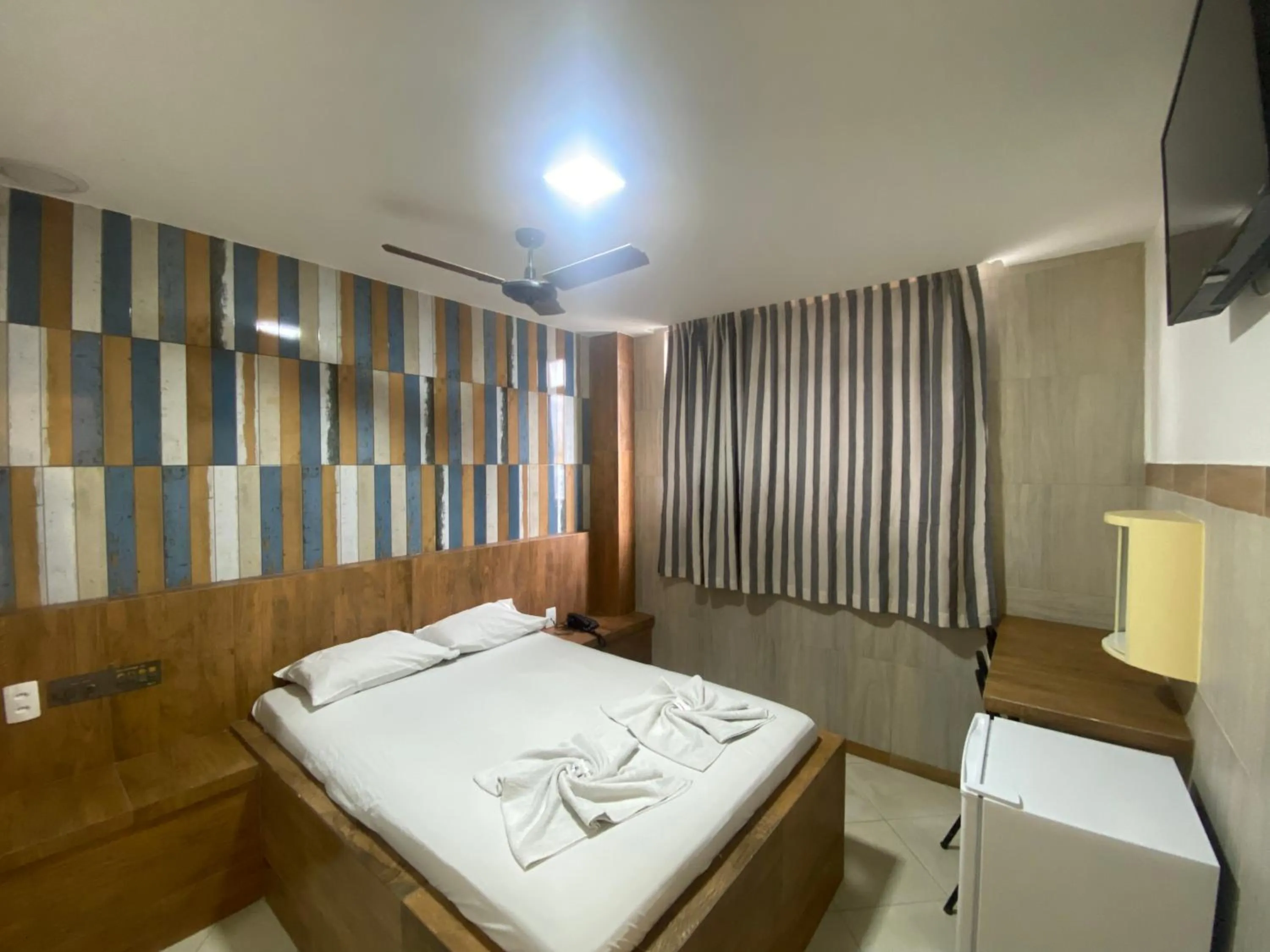 Bed in Hotel Novo Plano