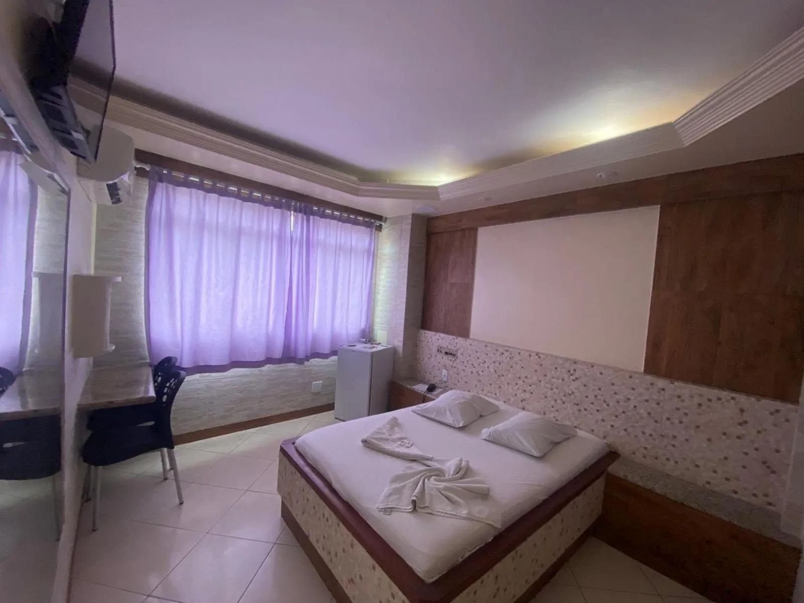 Bed in Hotel Novo Plano