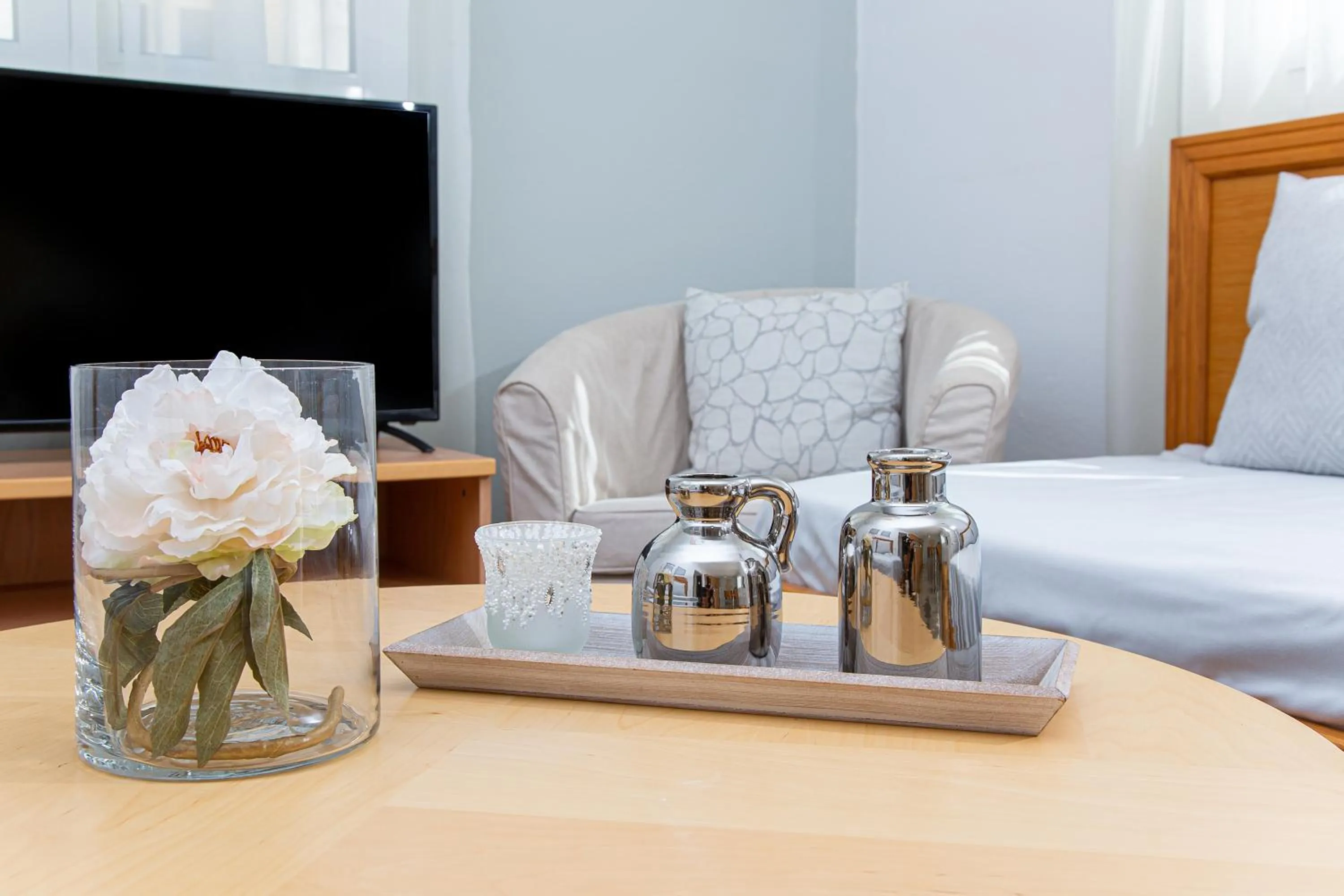 TV and multimedia, Bed in Villa Mare Monte ApartHotel