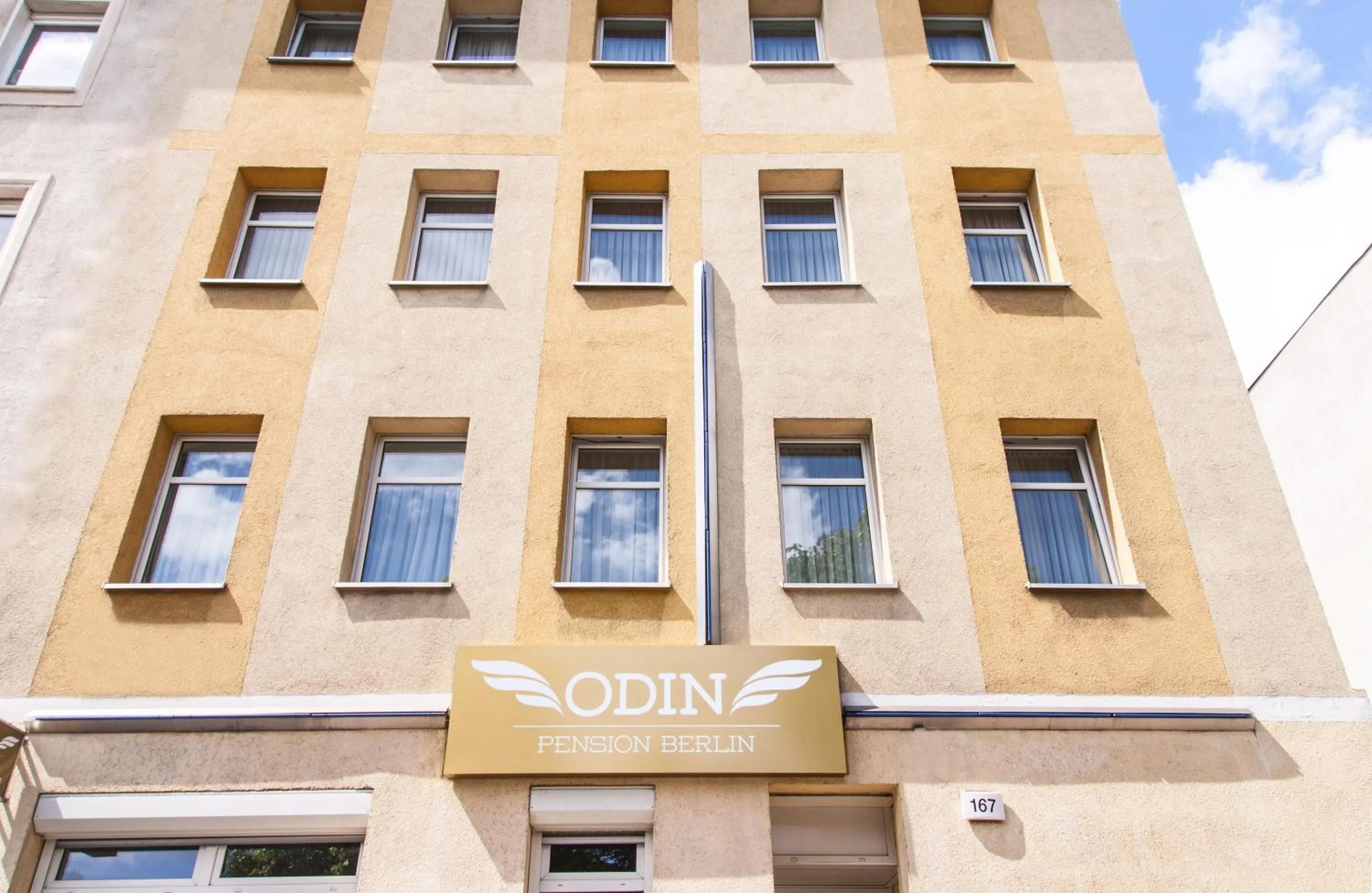 Facade/entrance in Hotel-Pension ODIN