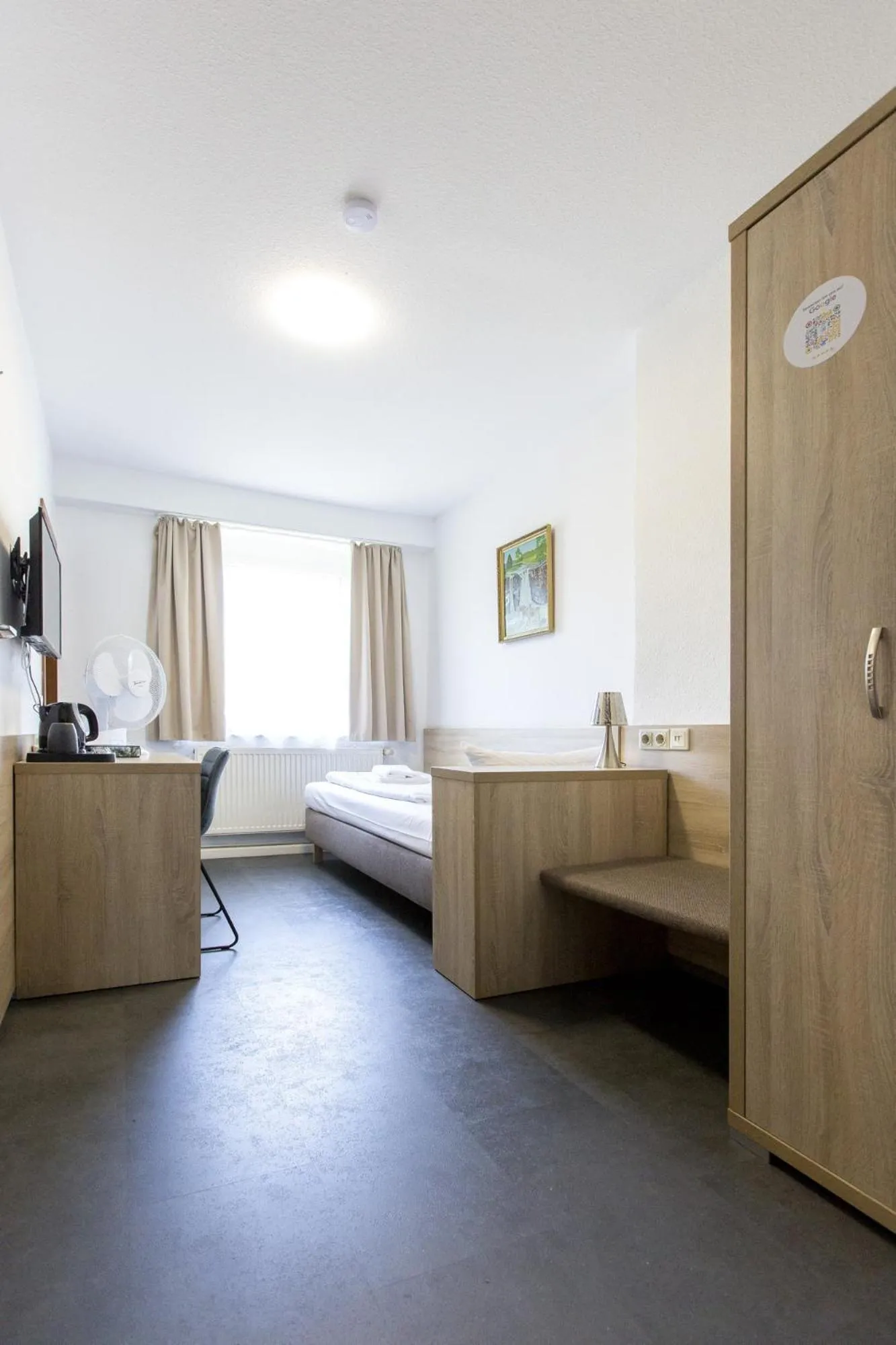 Bedroom, Bed in Hotel Pension Odin