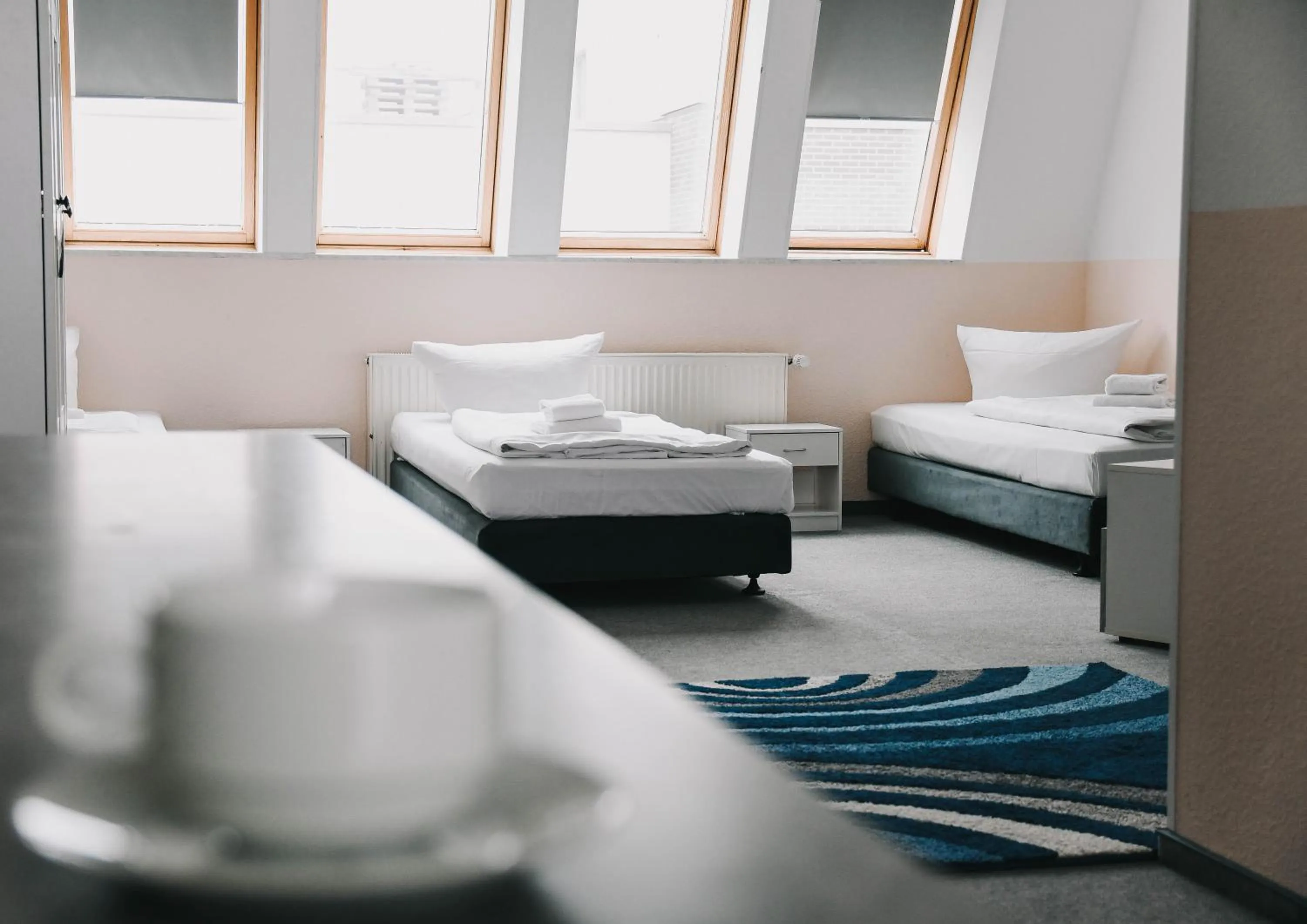 Photo of the whole room, Bed in Hotel-Pension ODIN