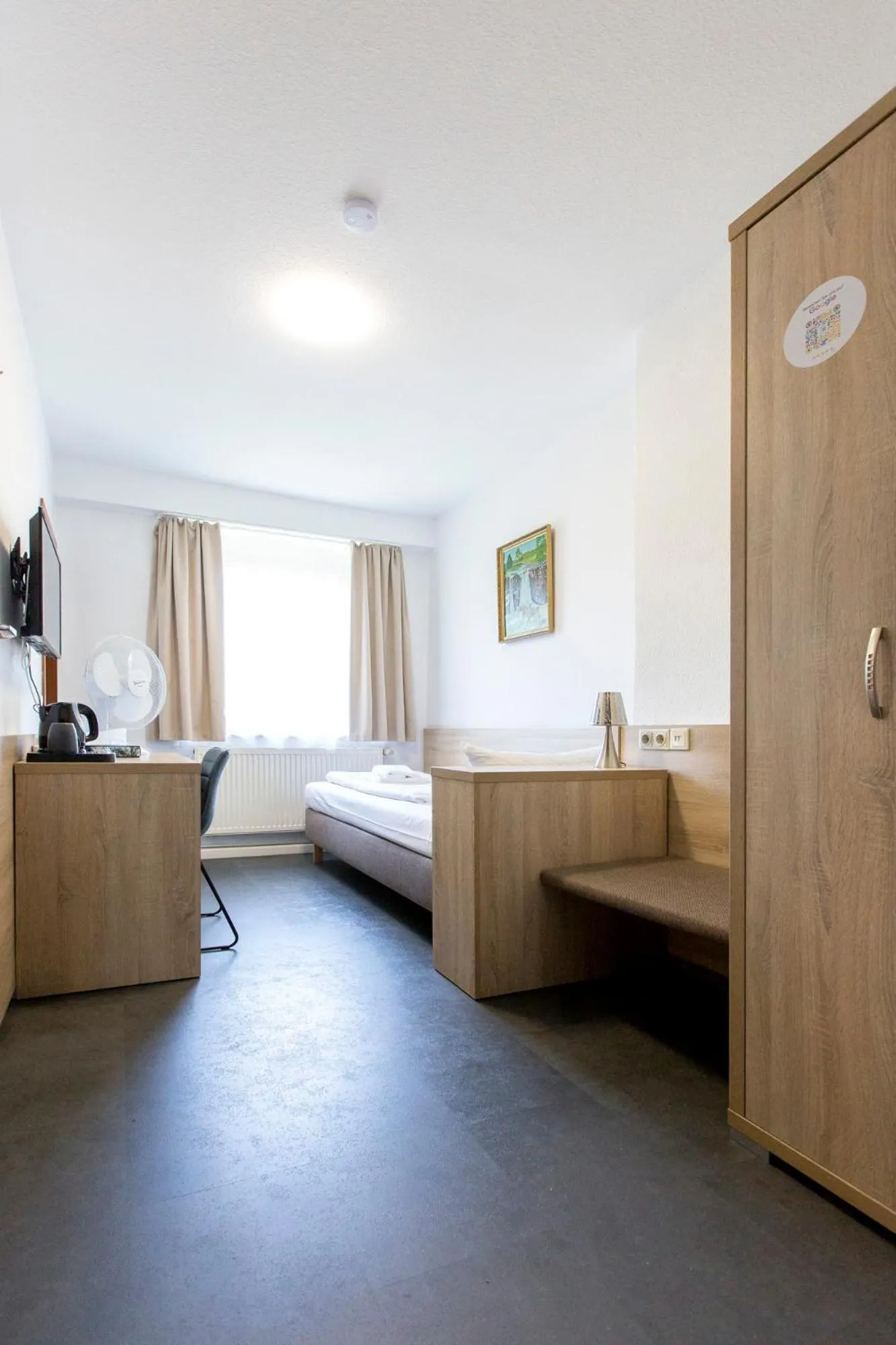 Bed in Hotel-Pension ODIN