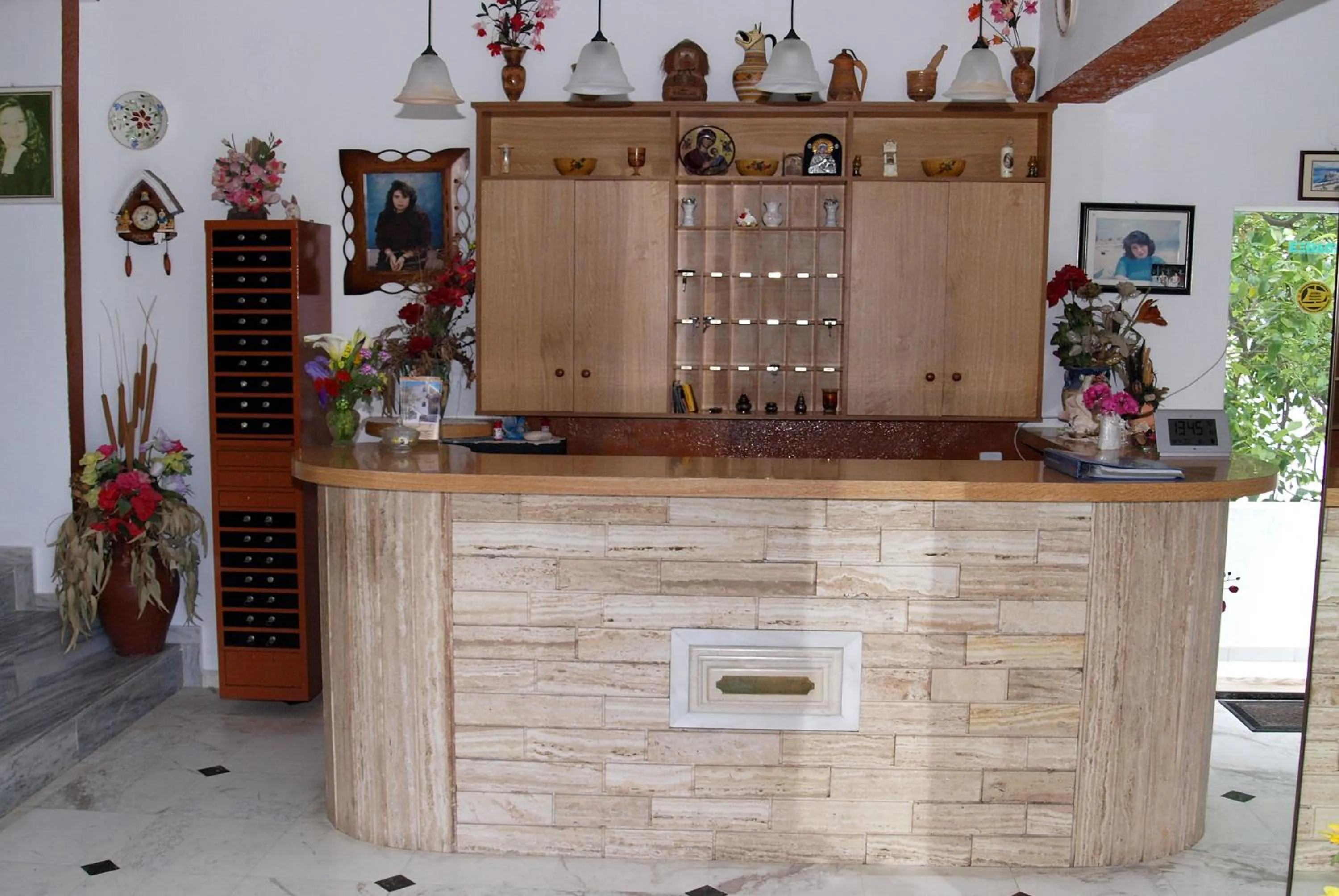 Lobby or reception in Rosmari Hotel