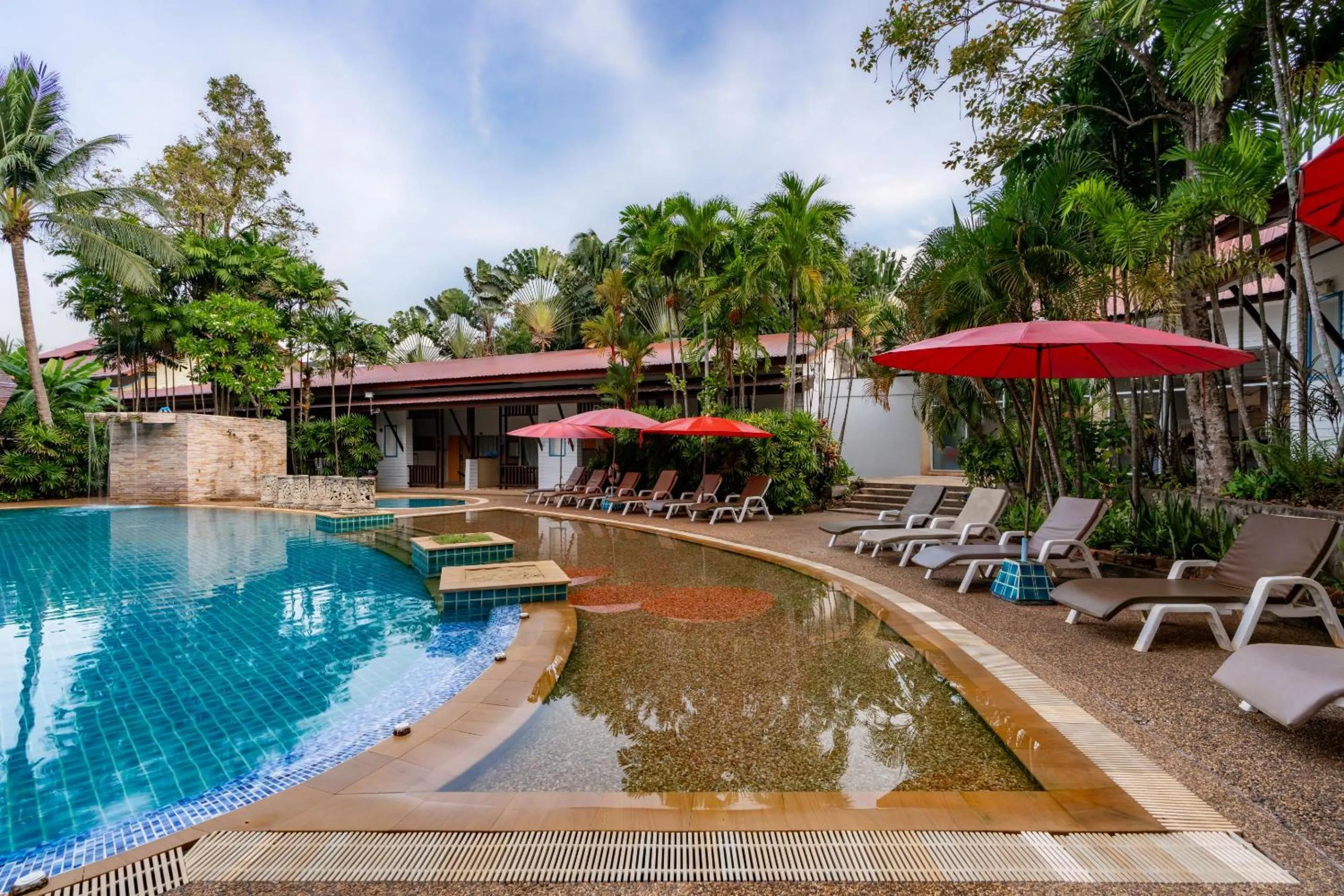Swimming pool in Ao Nang Timber House
