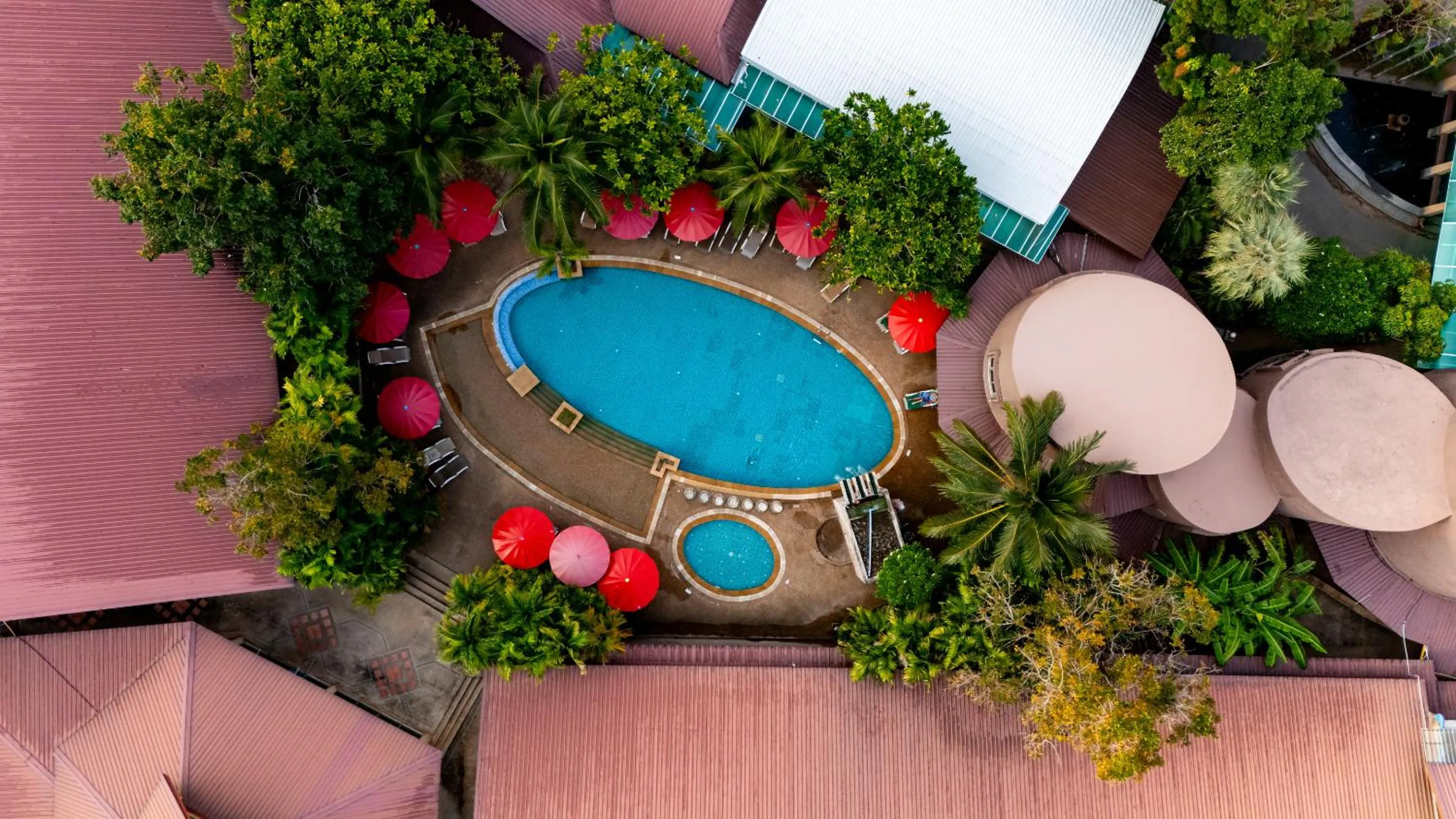 Swimming pool in Ao Nang Timber House