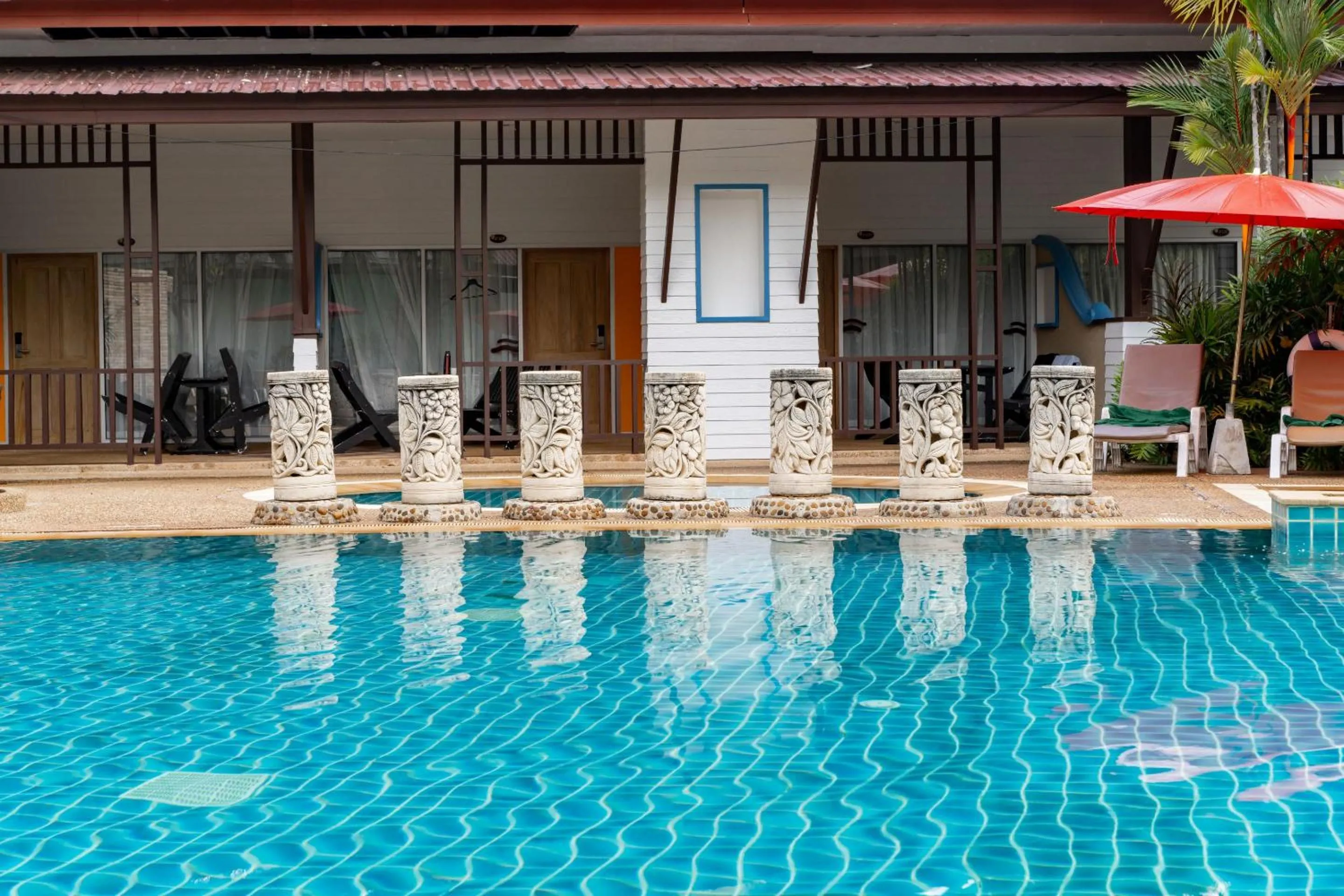Swimming pool in Ao Nang Timber House