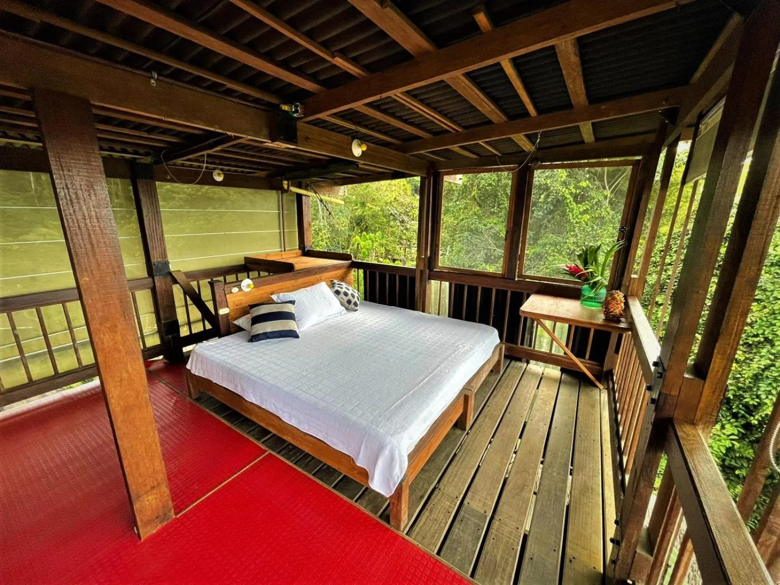 Bed in La Kuka Hotel - Nuquí