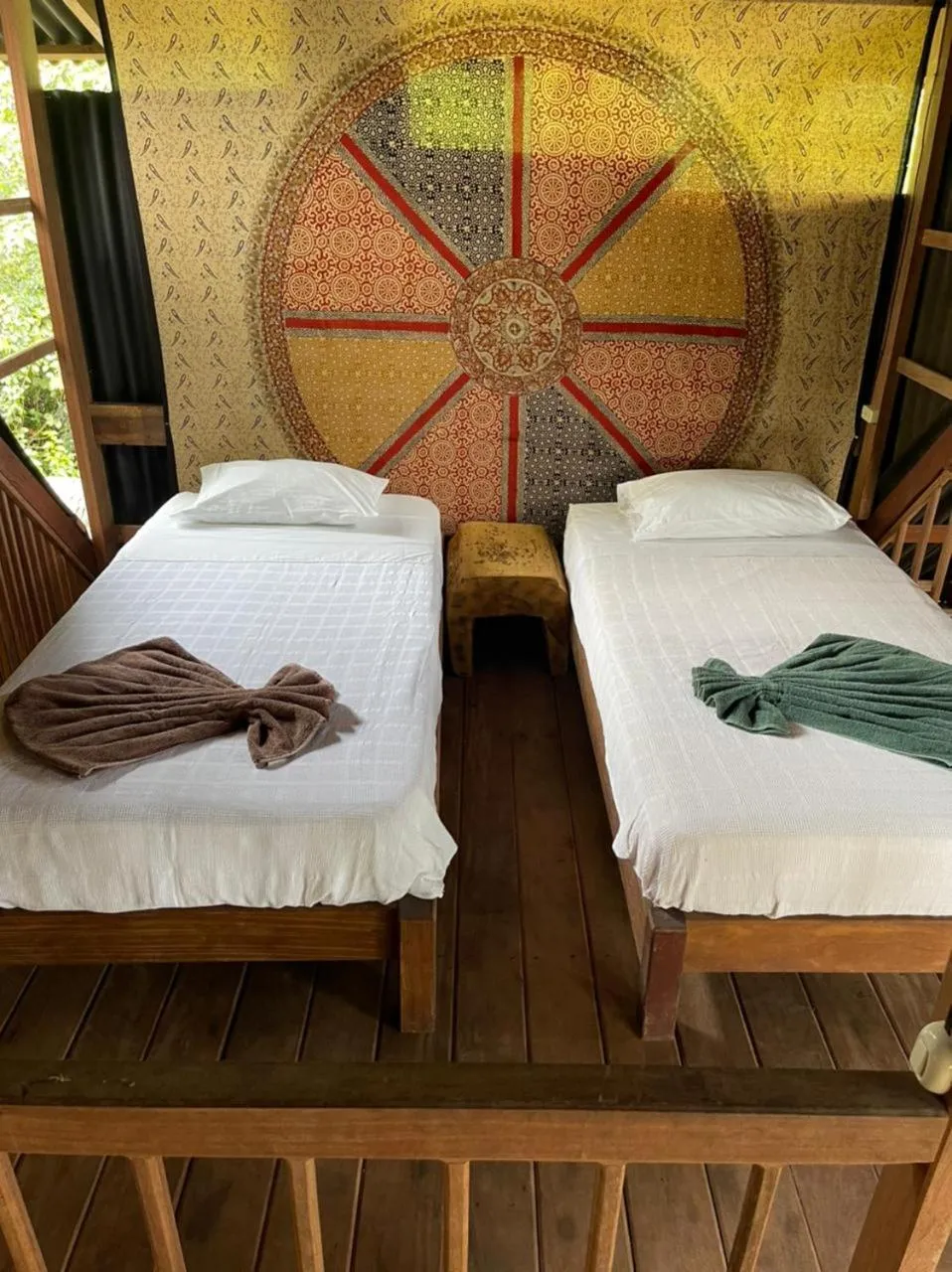 Bed in La Kuka Hotel - Nuquí