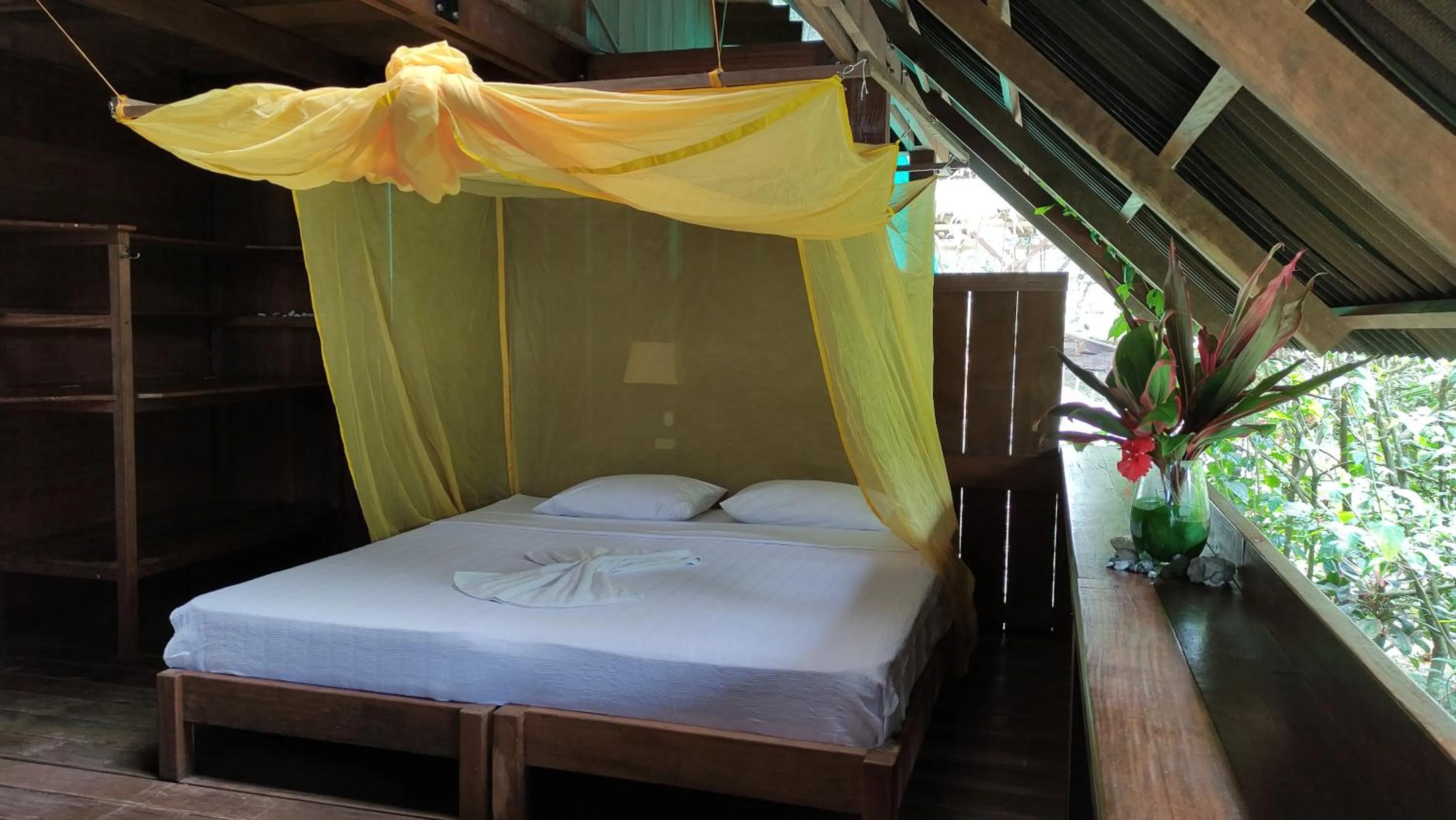 Bed in La Kuka Hotel - Nuquí