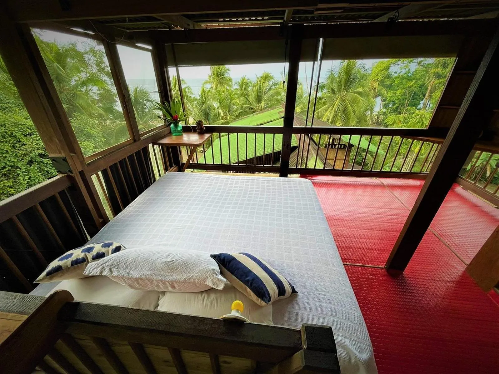 Bed in La Kuka Hotel - Nuquí