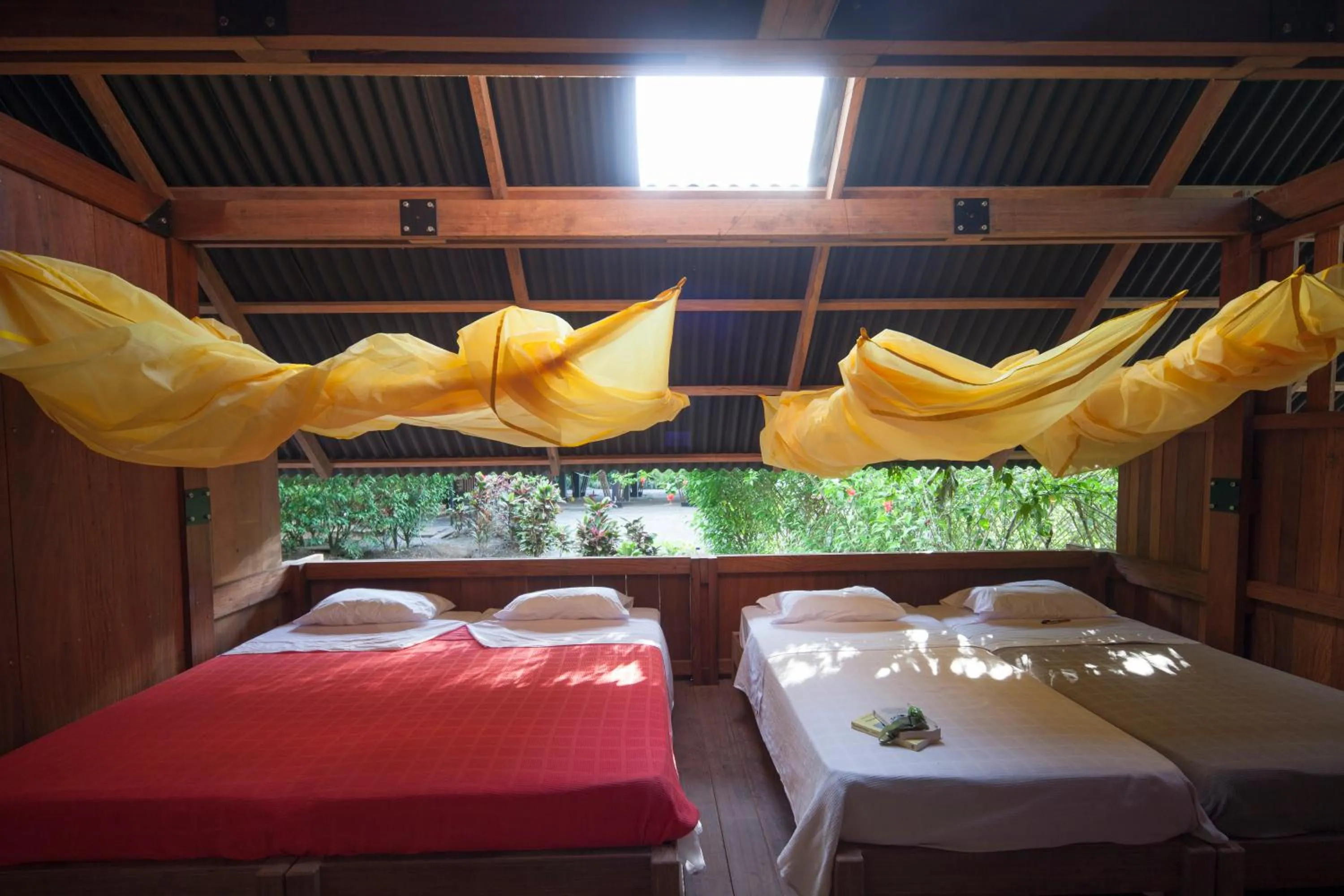 Bed in La Kuka Hotel - Nuquí