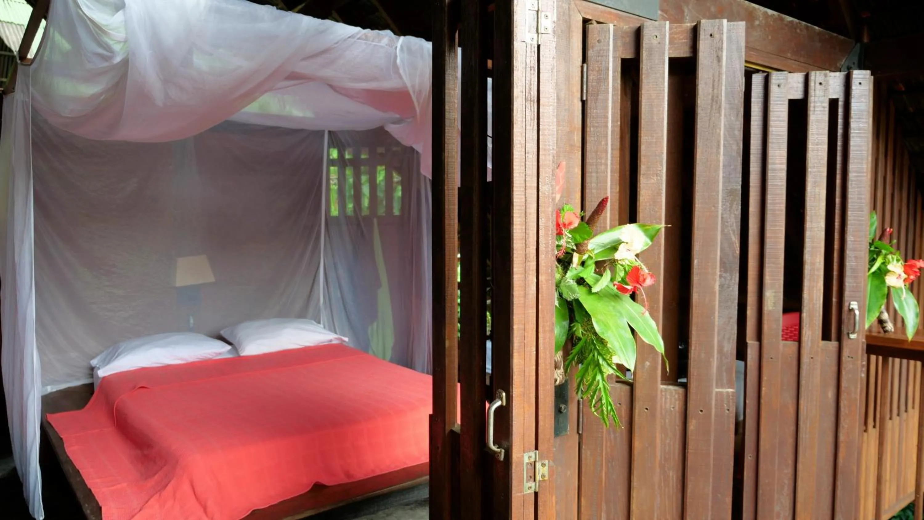 Bed in La Kuka Hotel - Nuquí