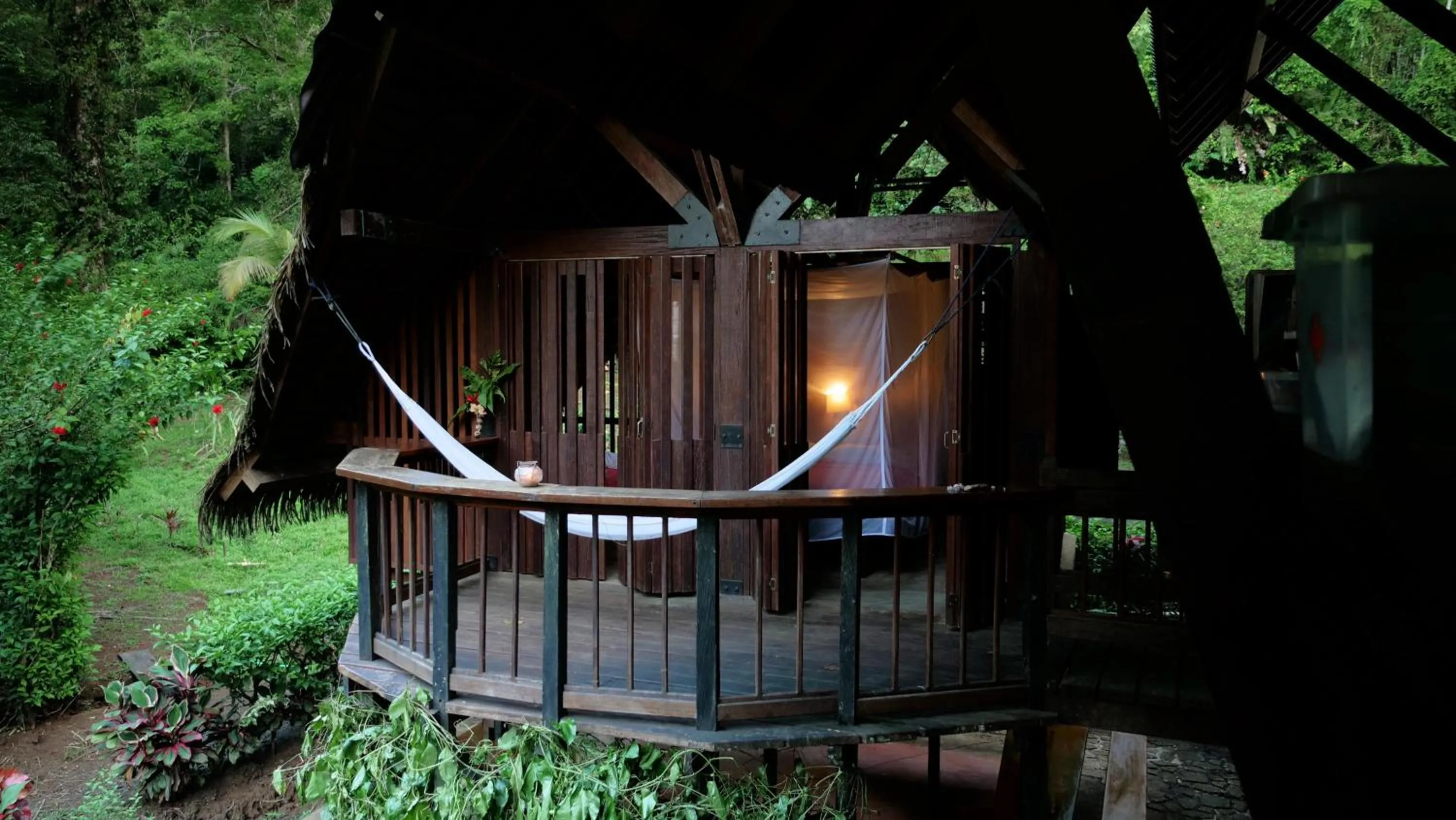 Balcony/Terrace in La Kuka Hotel - Nuquí