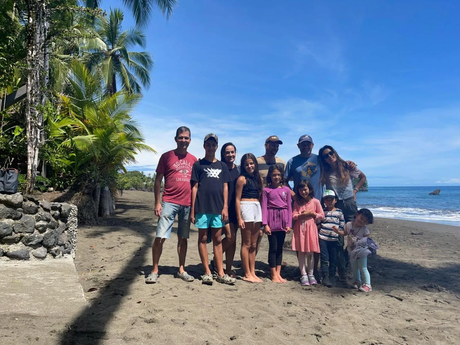 People in La Kuka Hotel - Nuquí