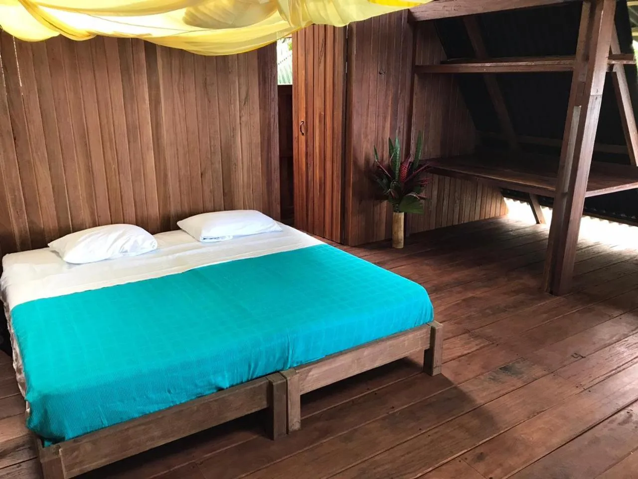 Bed in La Kuka Hotel - Nuquí