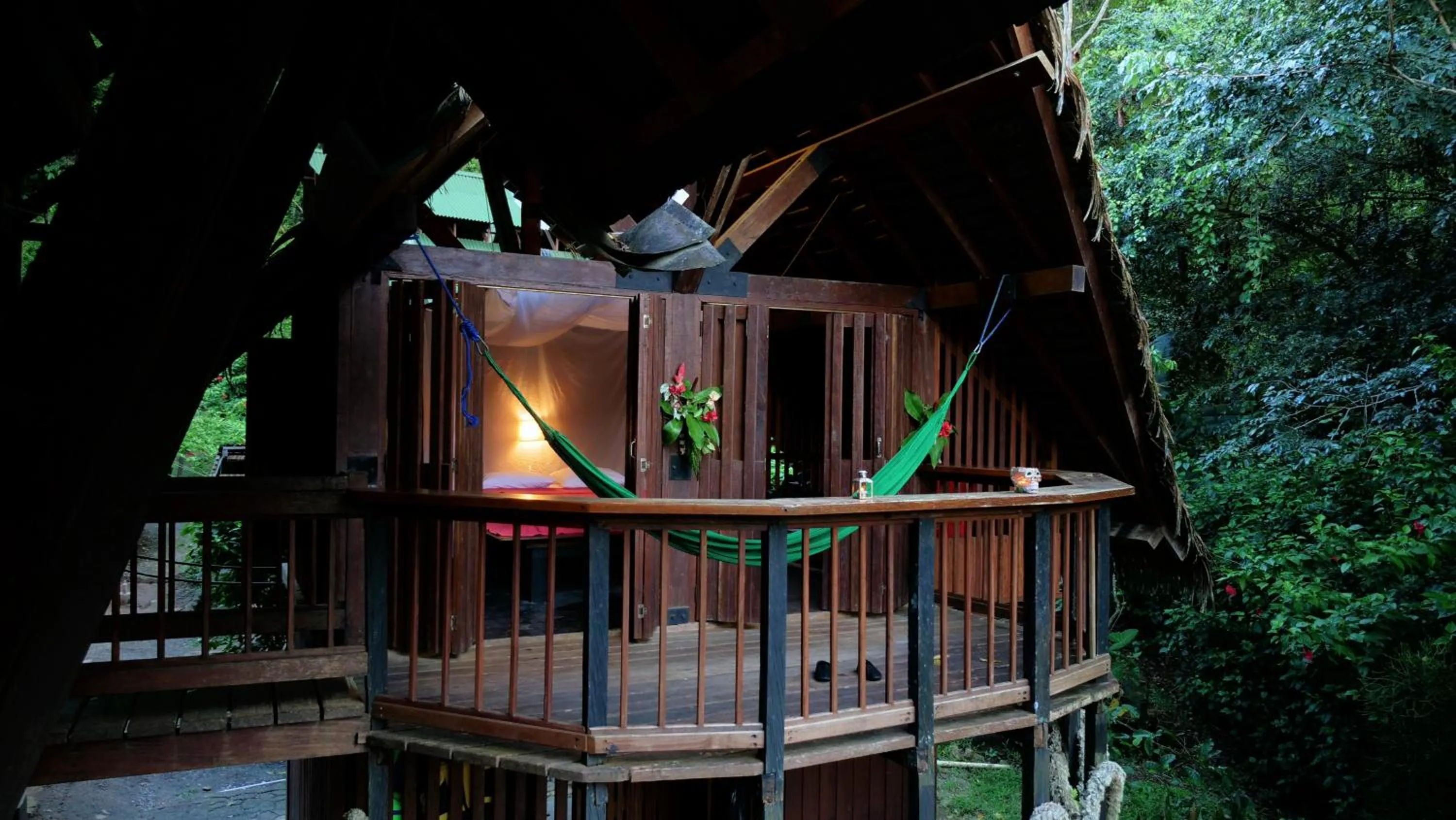 Balcony/Terrace in La Kuka Hotel - Nuquí