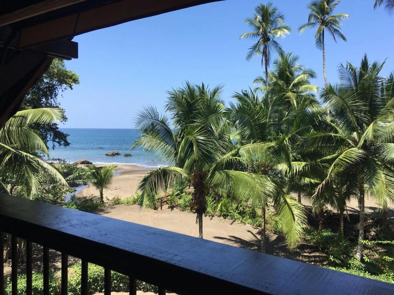 Balcony/Terrace in La Kuka Hotel - Nuquí