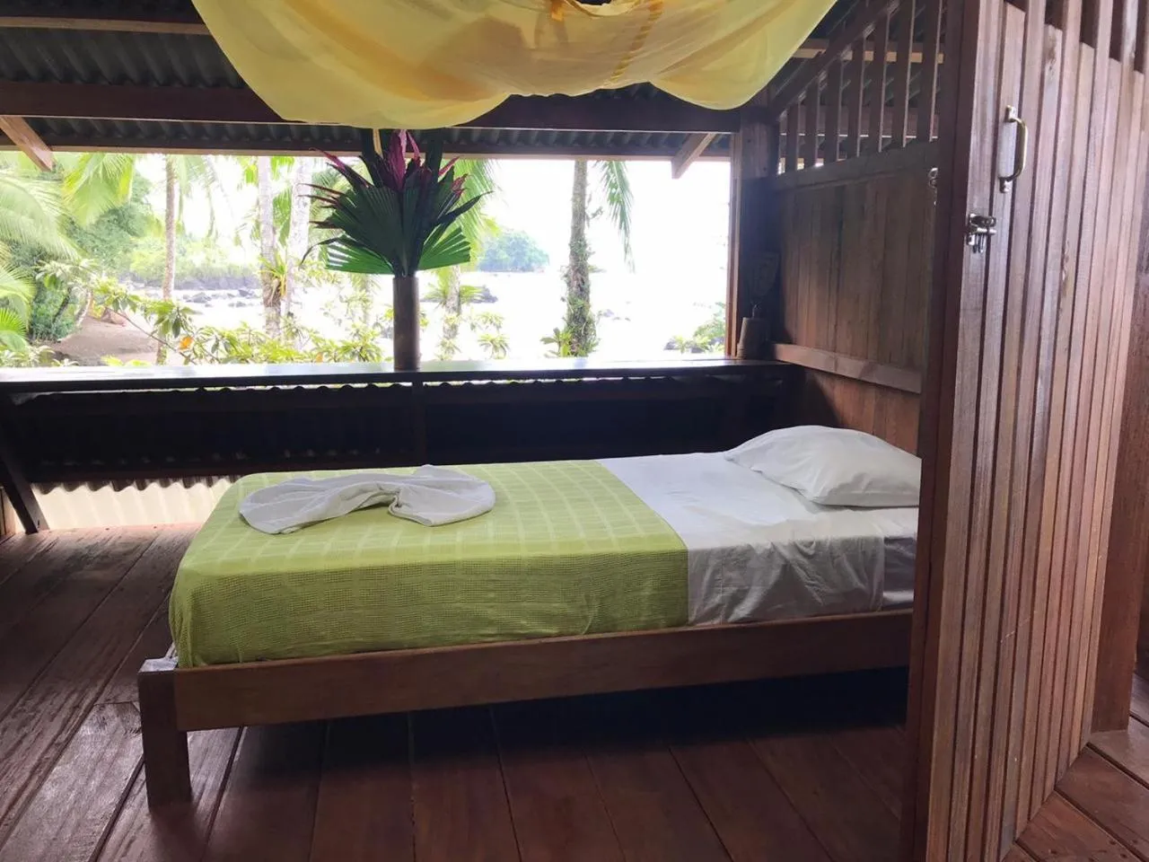 Bed in La Kuka Hotel - Nuquí