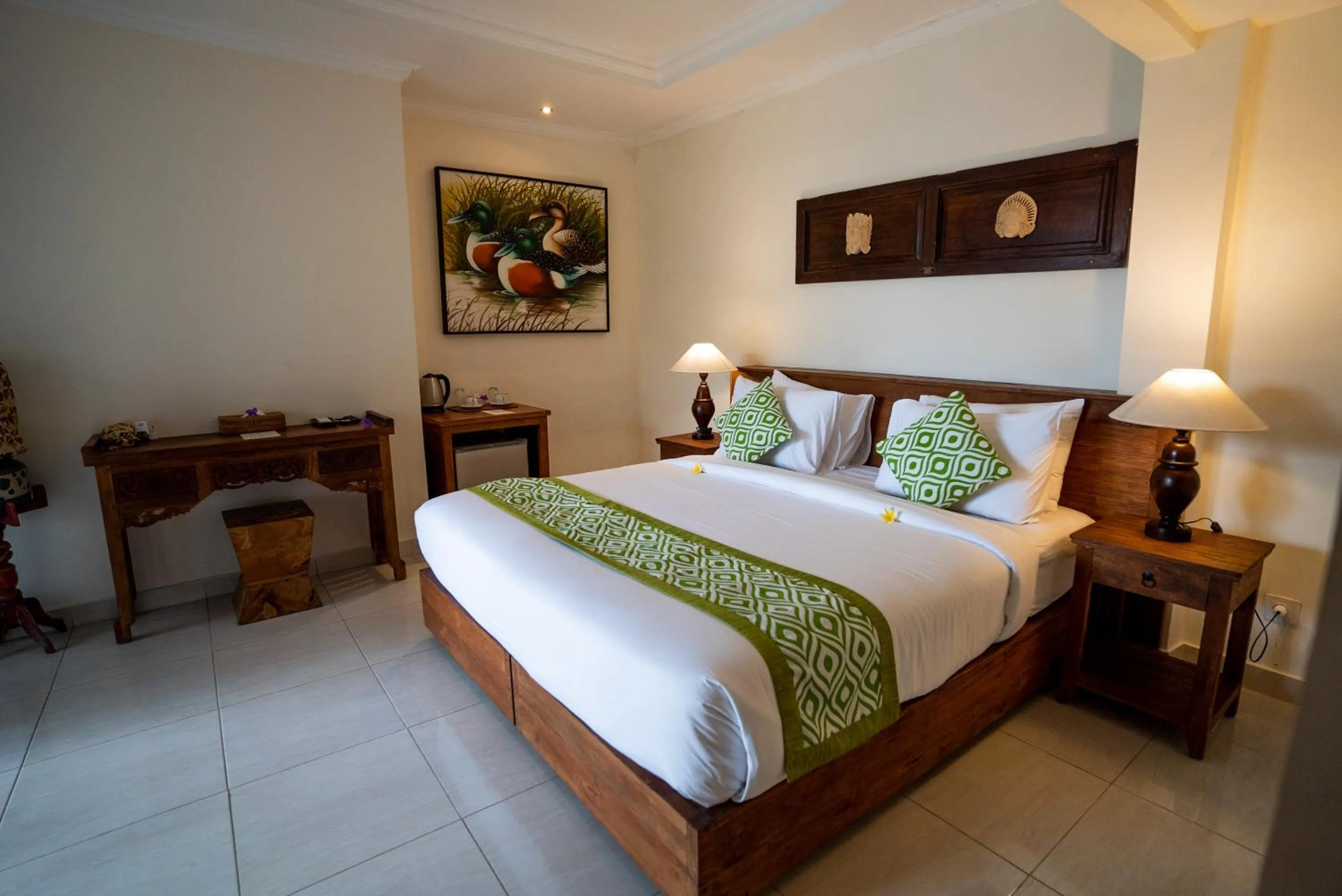 Bed in Capung Cottages