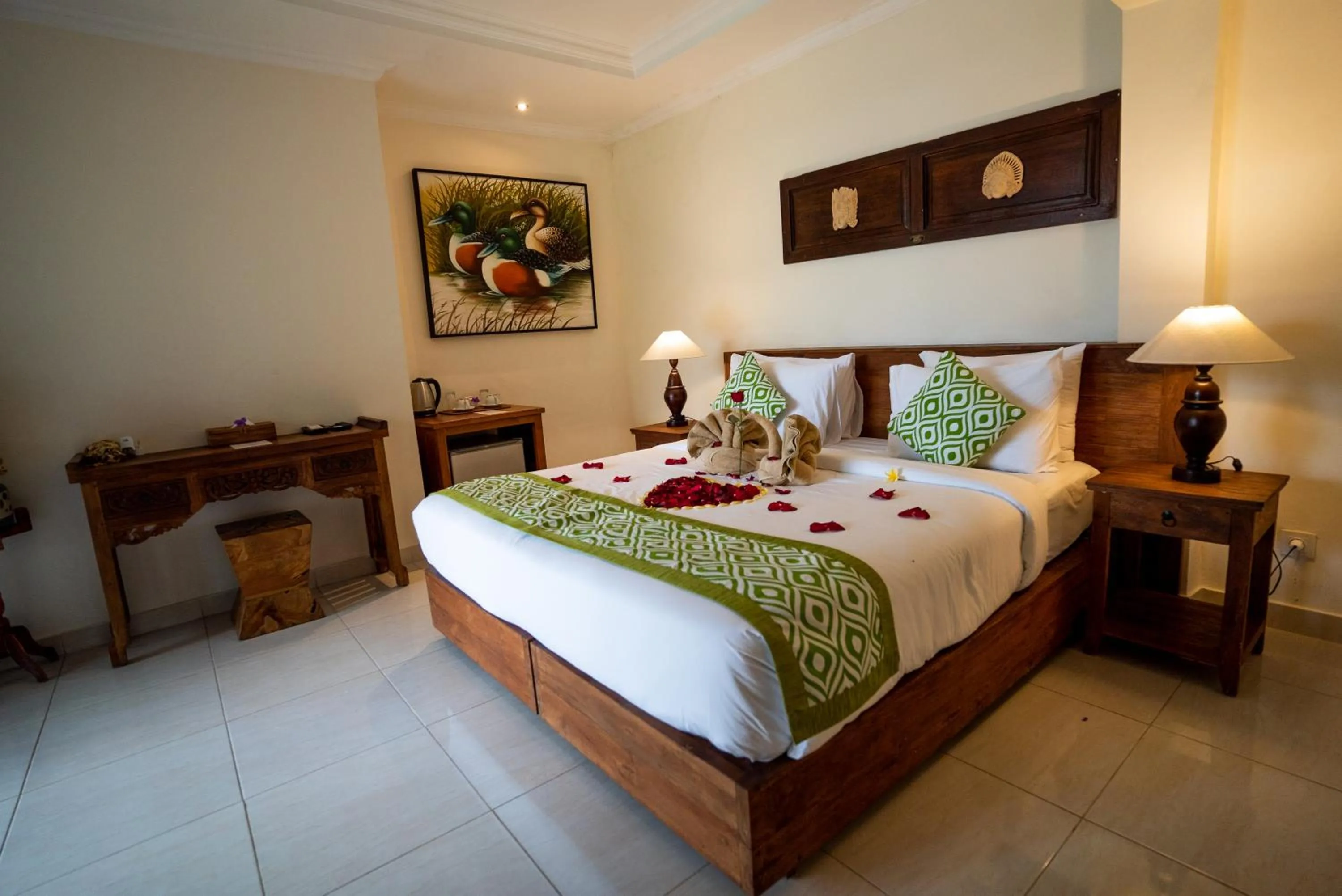 Bed in Capung Cottages