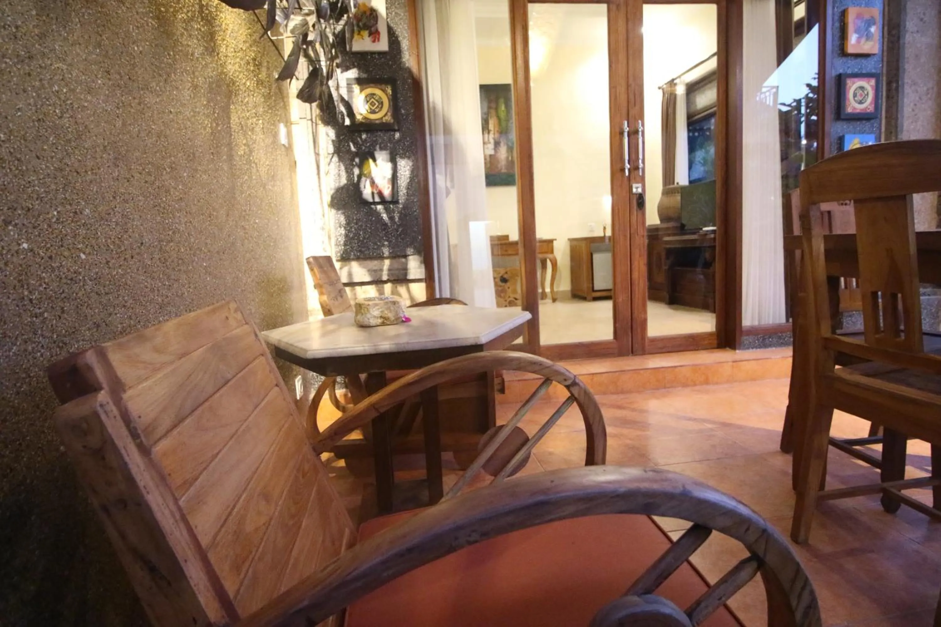 Balcony/Terrace in Capung Cottages